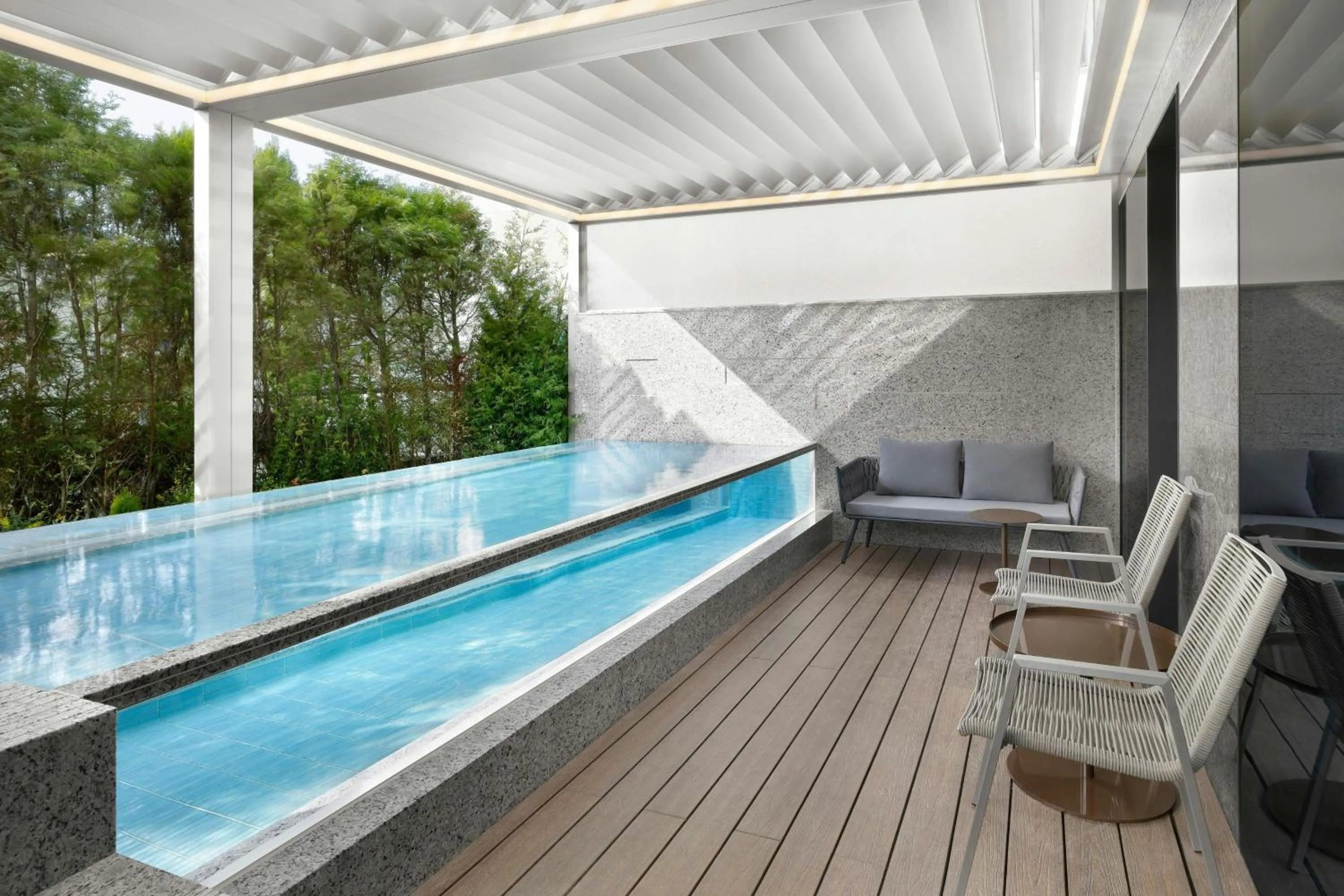 Swimming pool in AC Hotel by Marriott Seoul Gangnam