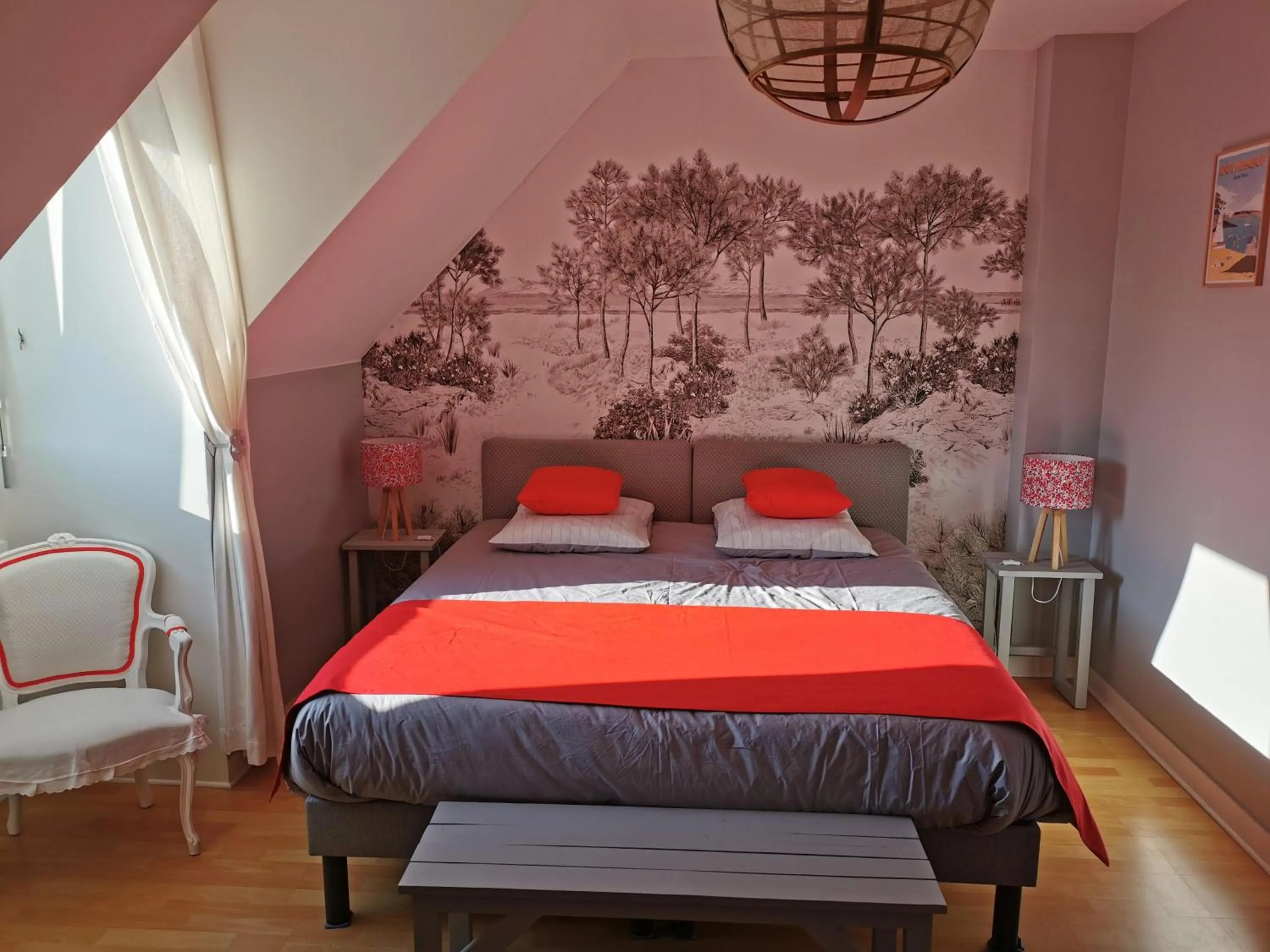 Bed in Plage du Pont - Chambres d'Hôtes