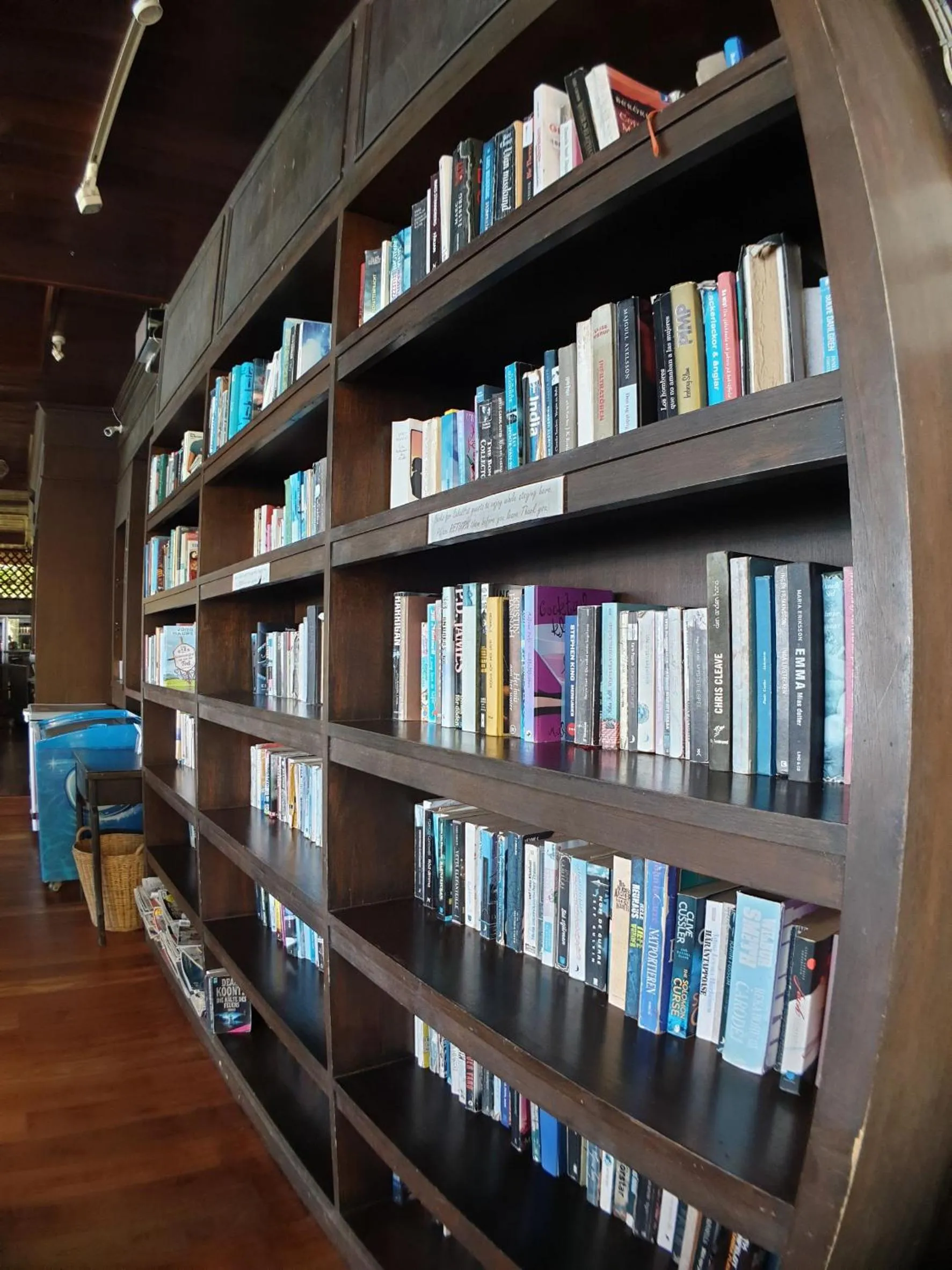 Library in Salad Hut