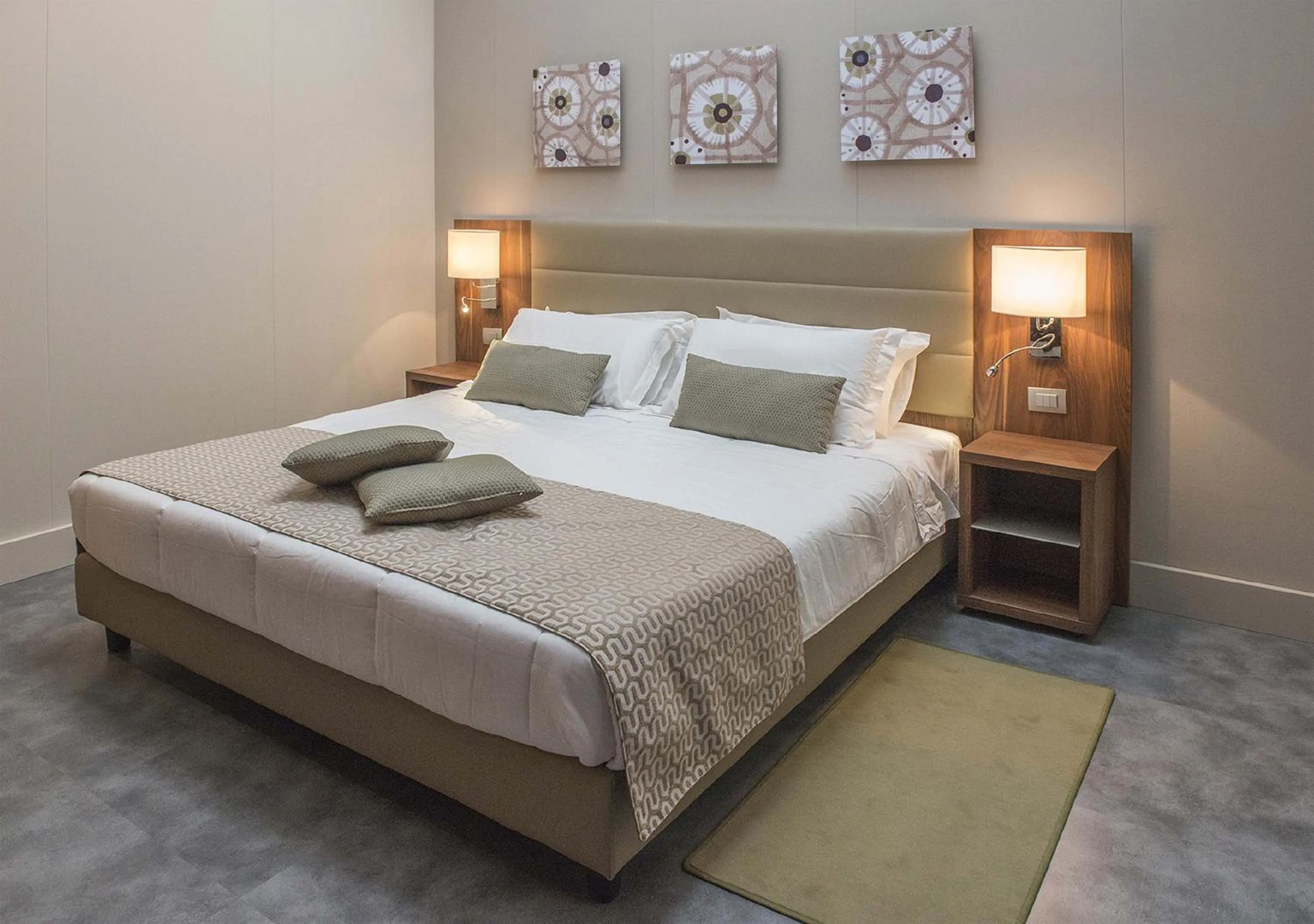 Bed in Hotel La Falaise Bonapriso