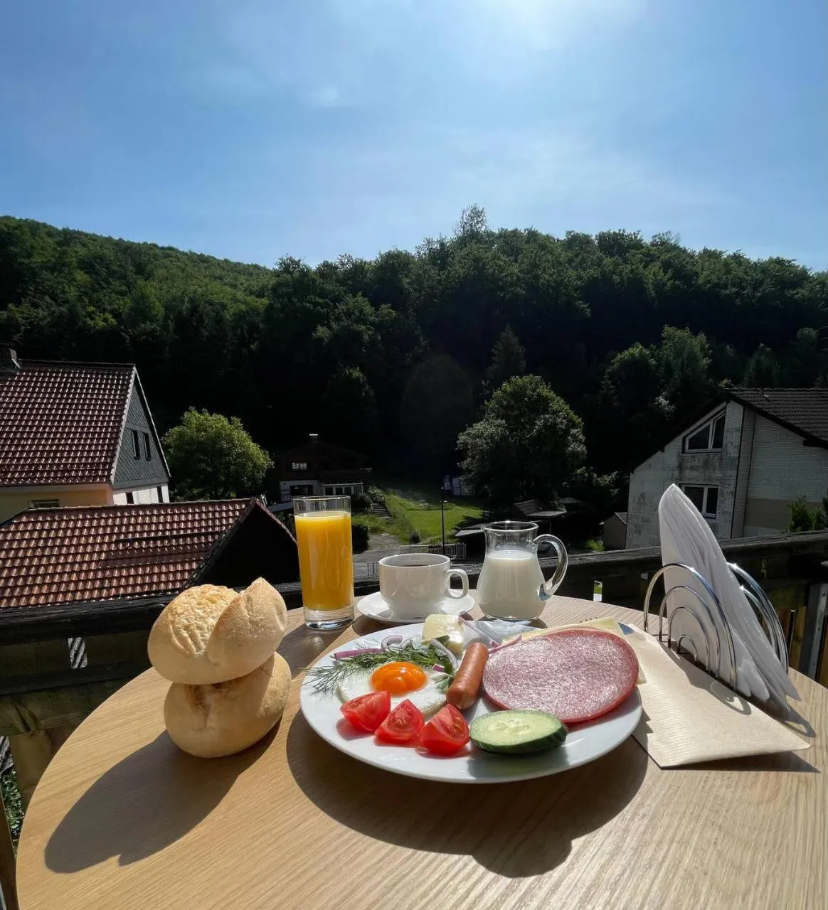 Breakfast in AM BERG Hotel