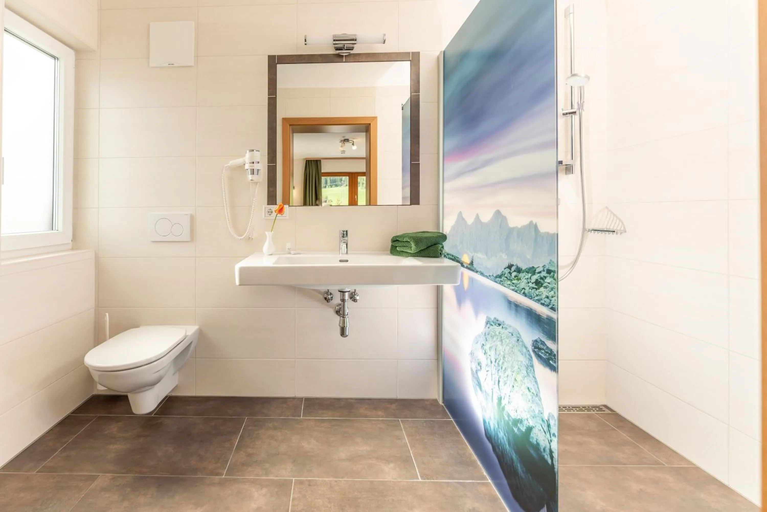 Bathroom in Hotel Starchlhof