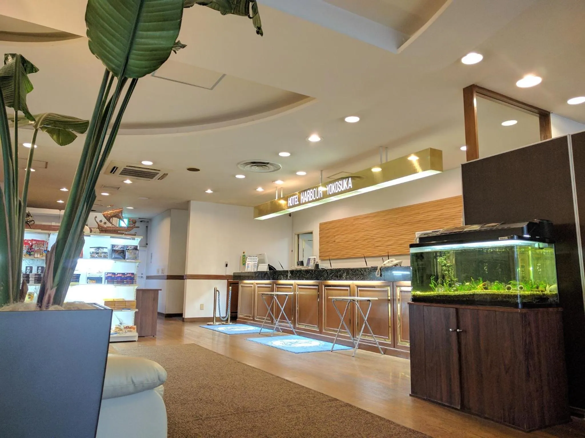 Lobby or reception in Hotel Harbour Yokosuka