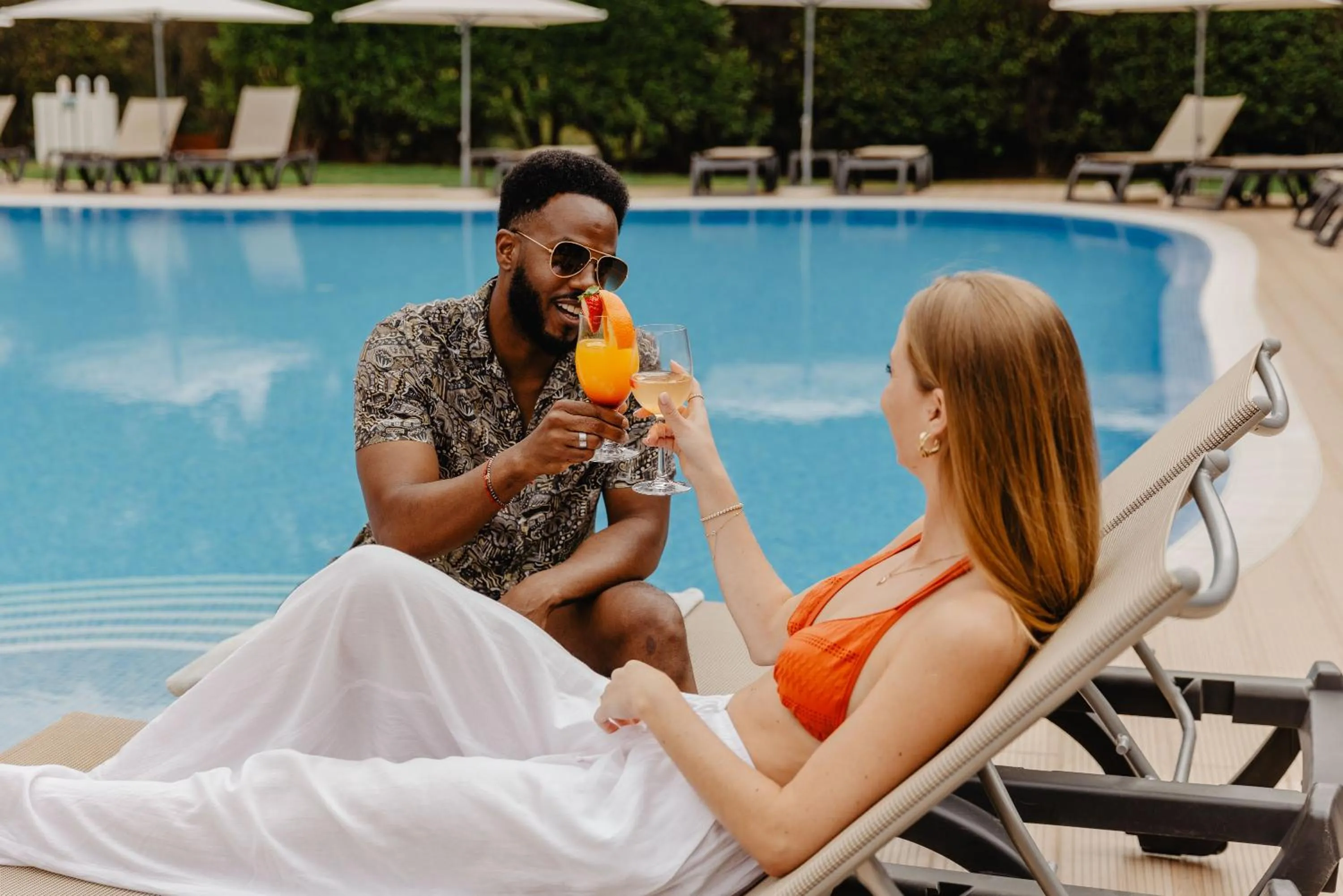 Swimming pool in Aqua Pedra Dos Bicos Design Beach Hotel - Adults Friendly