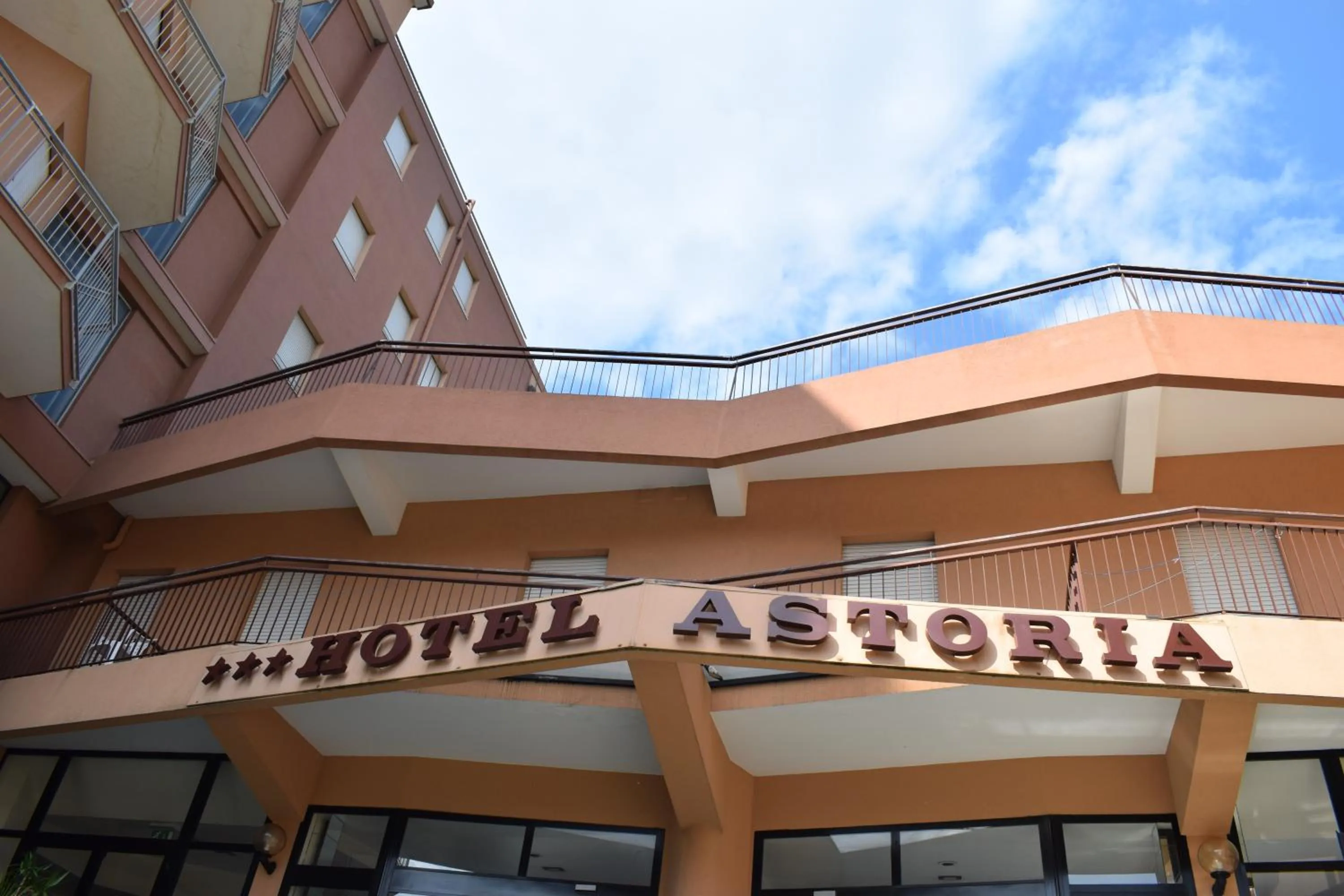 Property building in Hotel Astoria