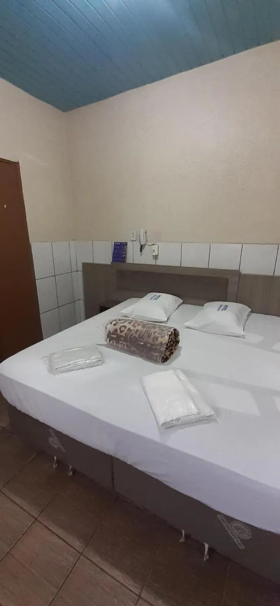 Bed in Hotel Anacleto