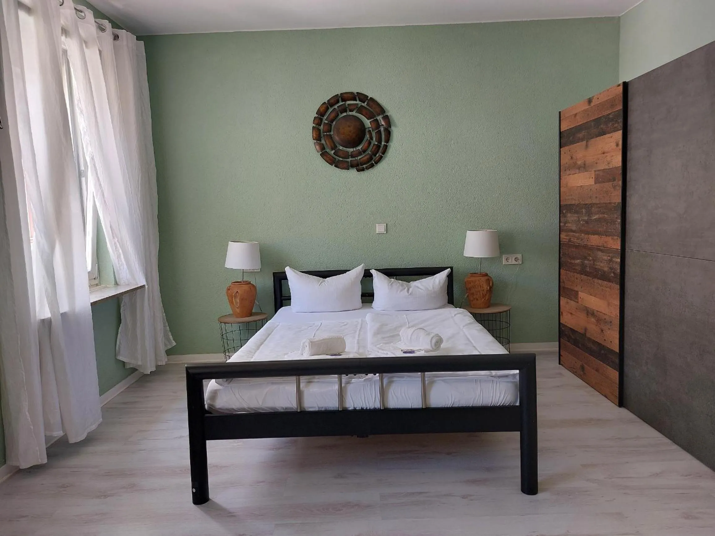 Bed in Ricks City Hotel