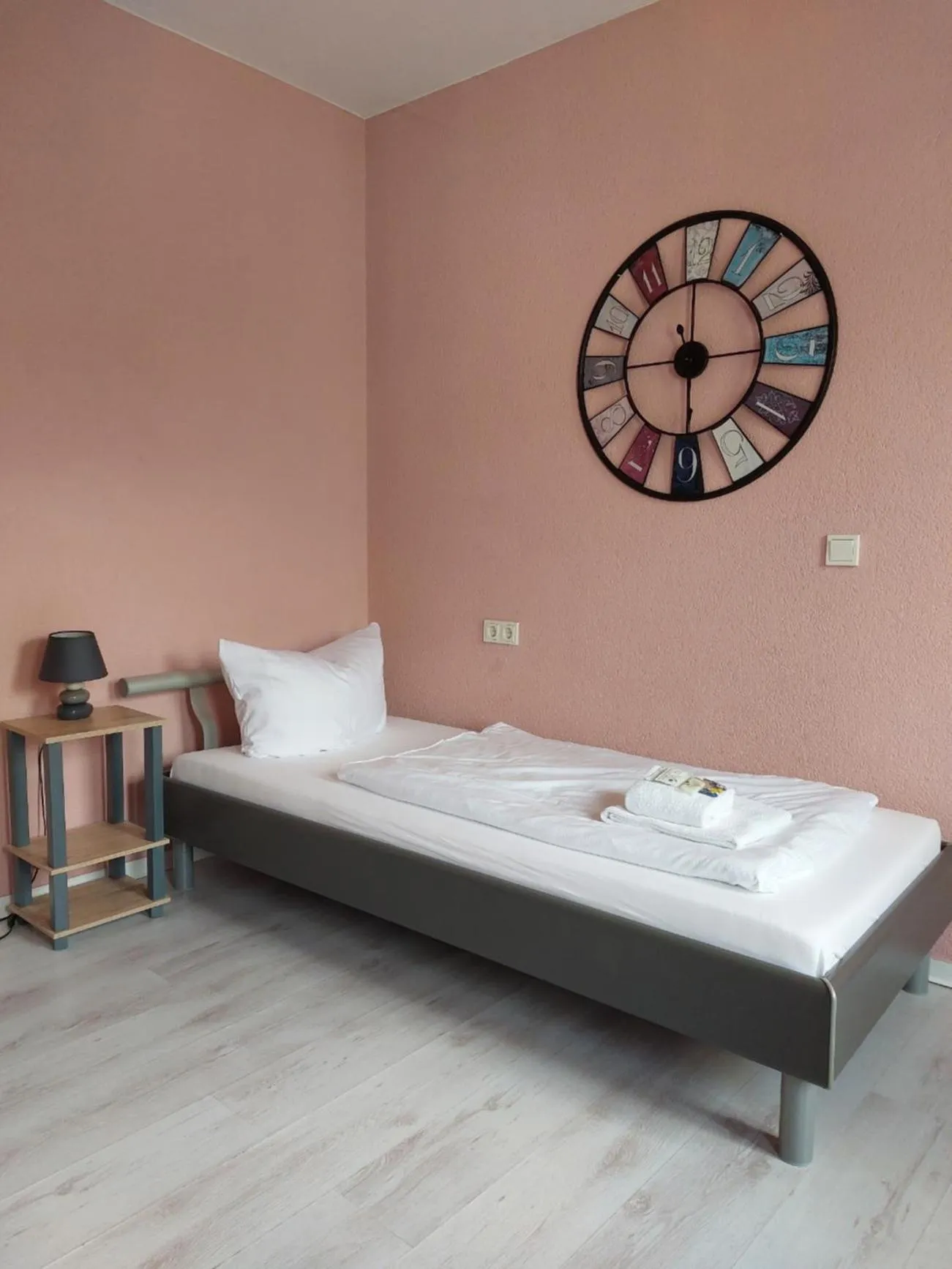 Bed in Ricks City Hotel