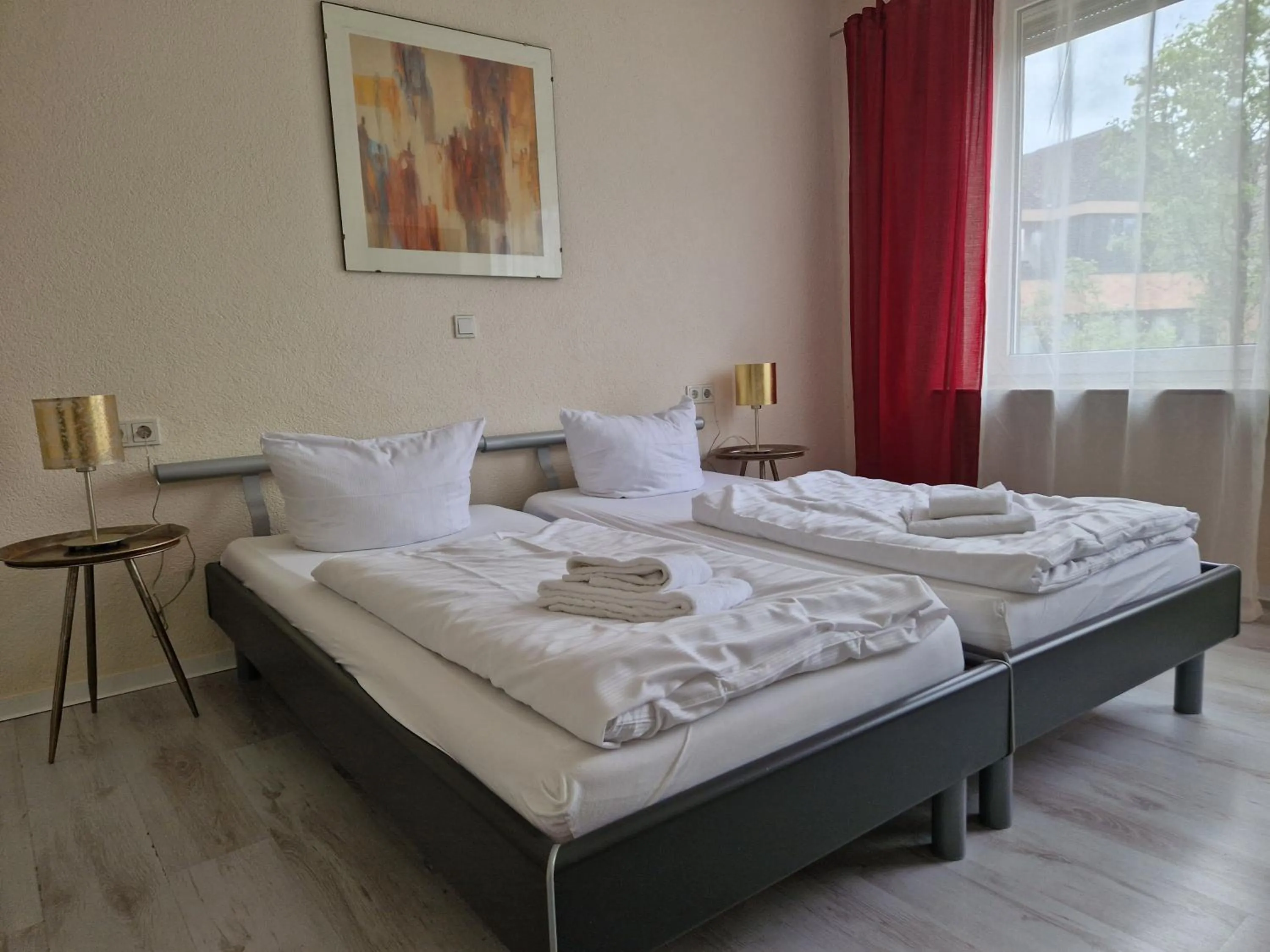 Bed in Ricks City Hotel