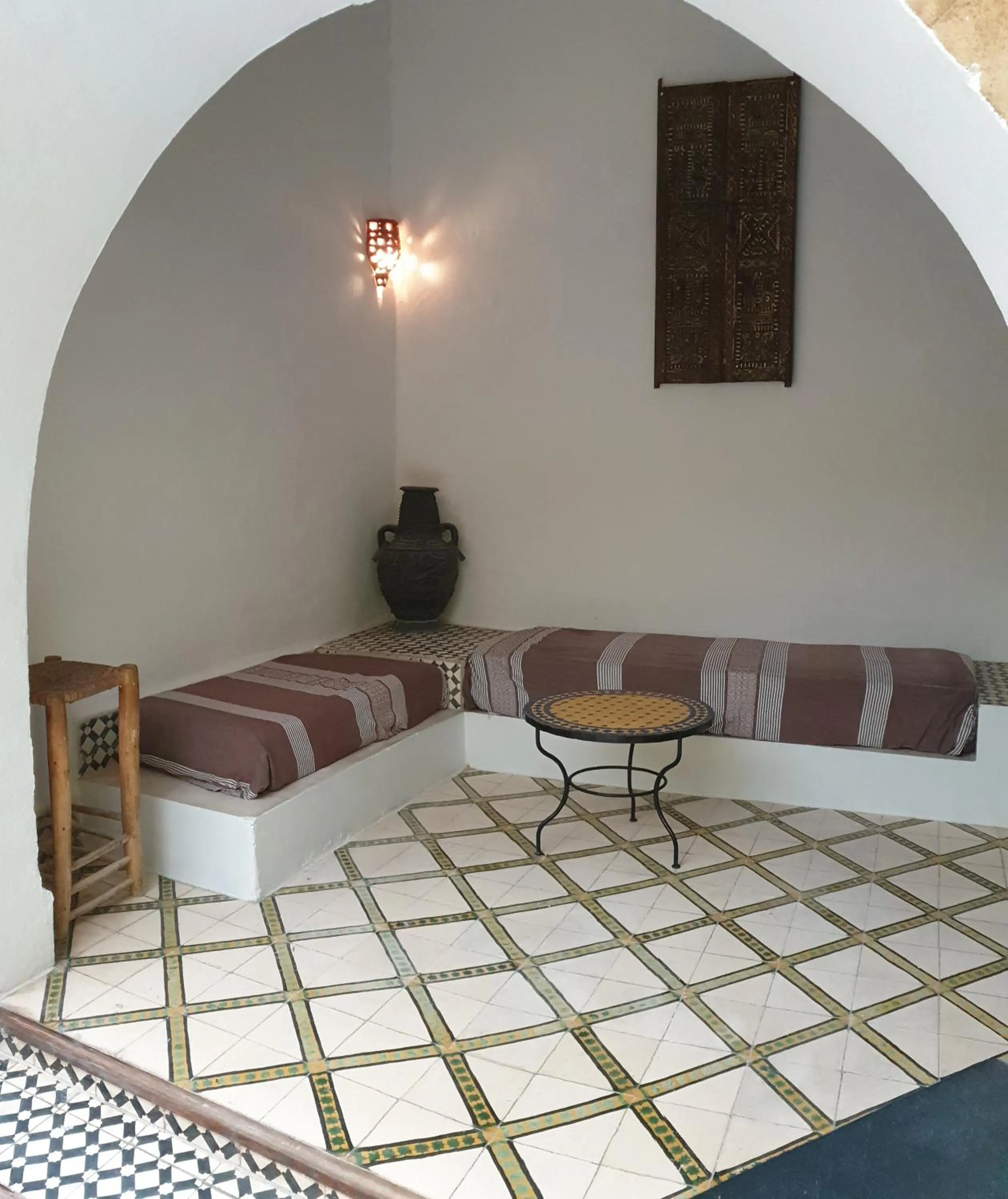 Living room in Riad Sidi Magdoul