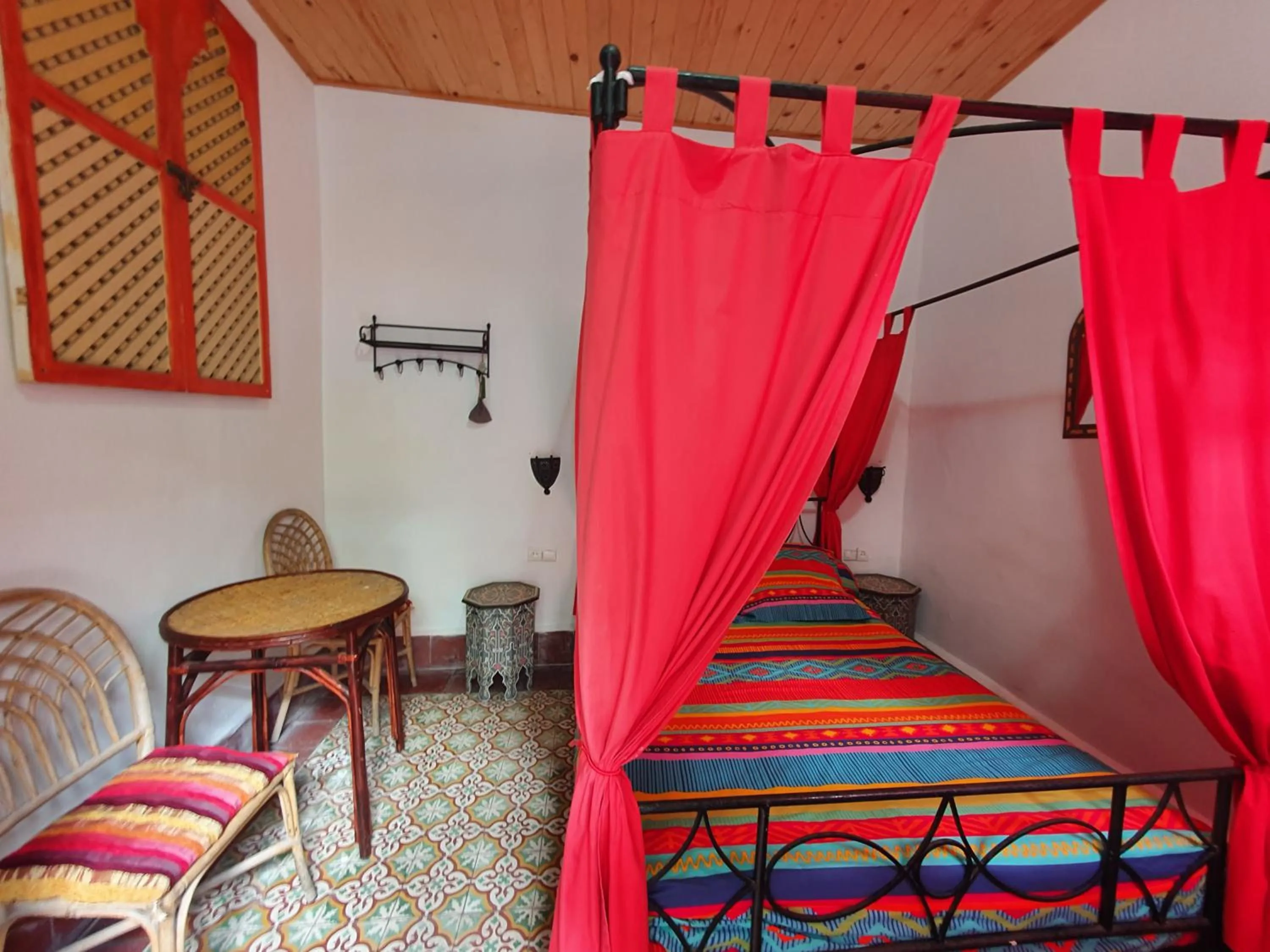 Photo of the whole room, Bed in Riad Sidi Magdoul