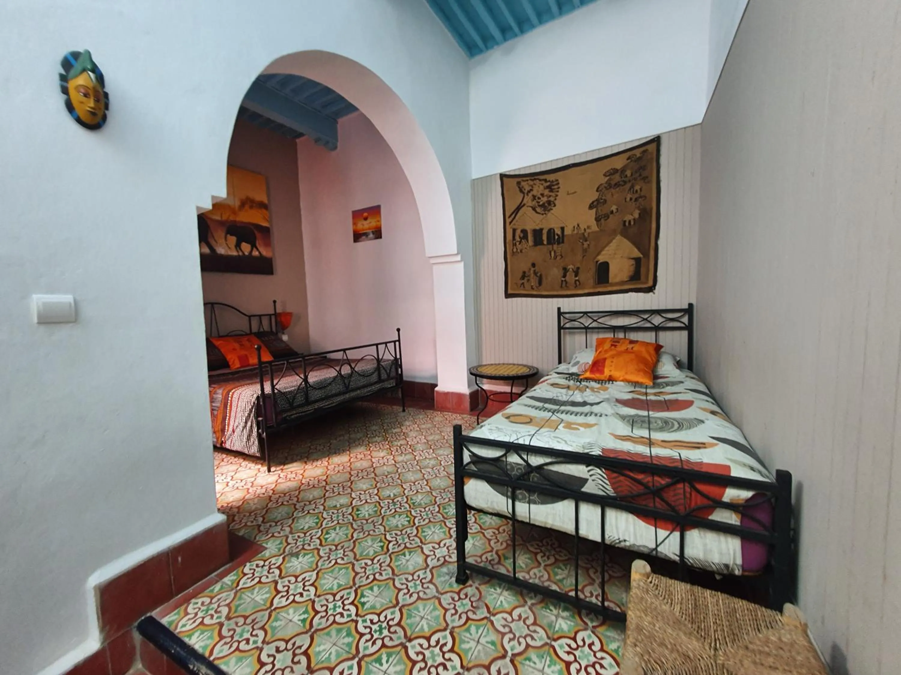 Bedroom, Bed in Riad Sidi Magdoul