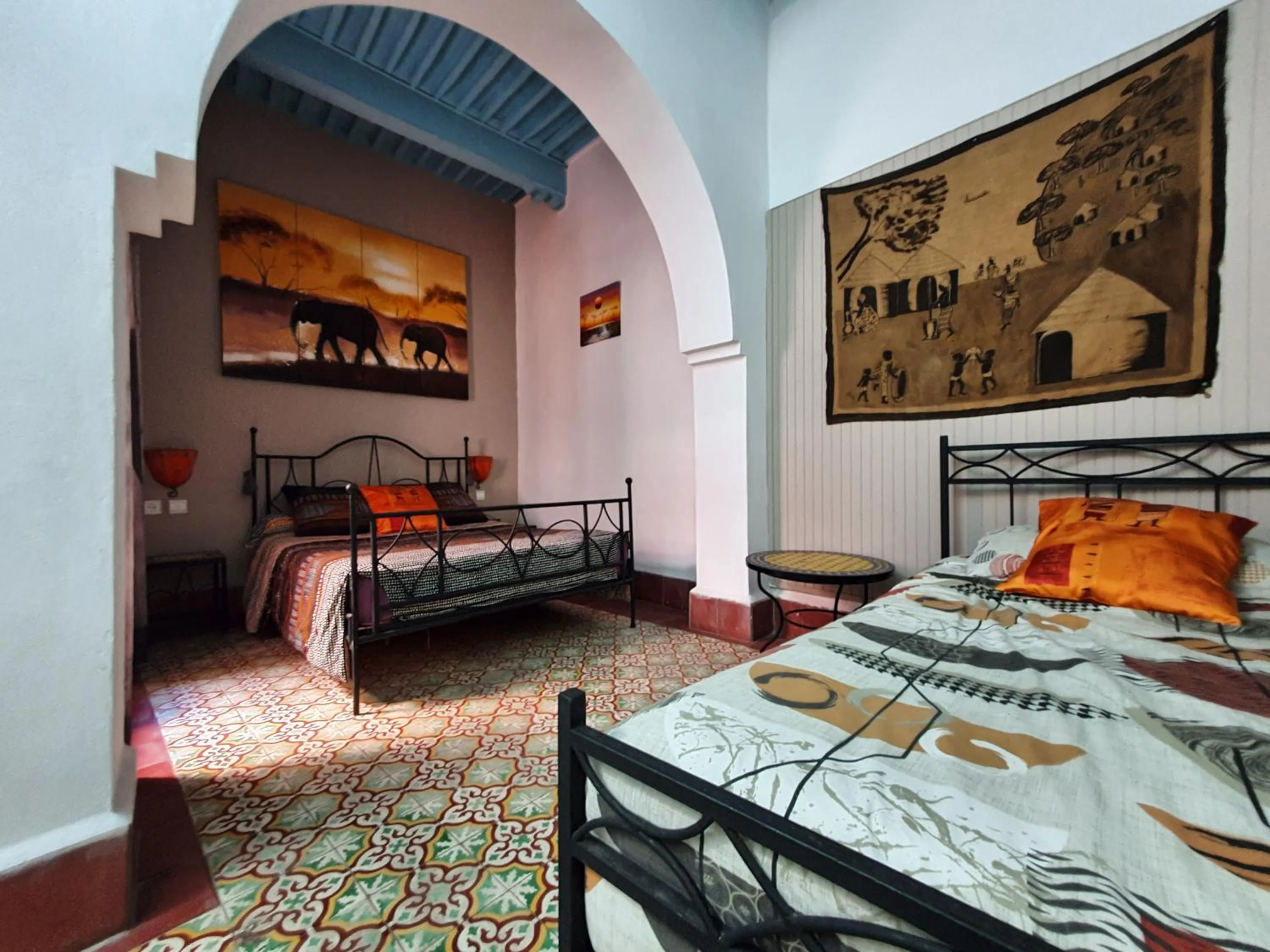 Bedroom, Bed in Riad Sidi Magdoul