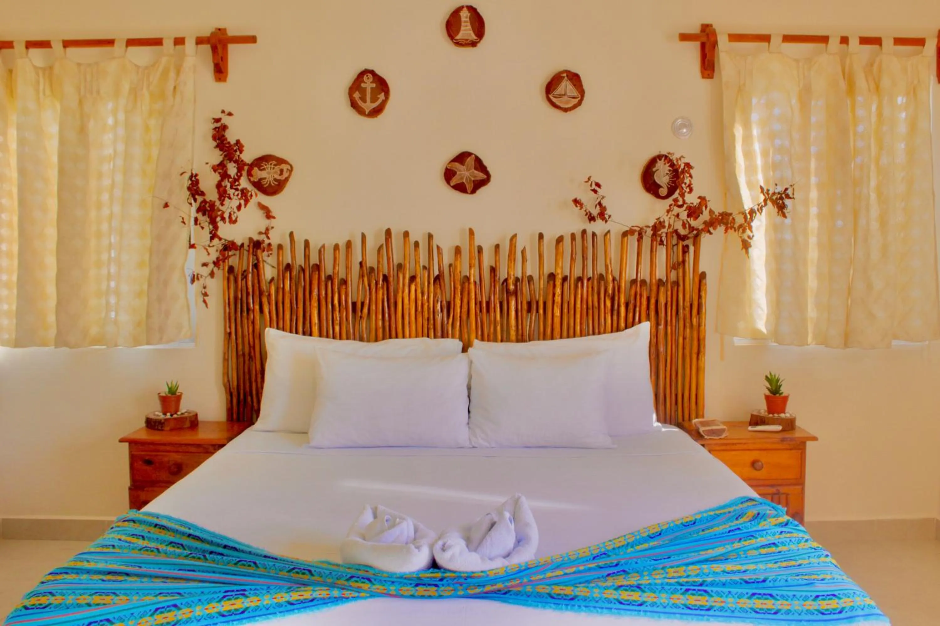 Bed in Hotel Jaiba Mahahual - Adults Only