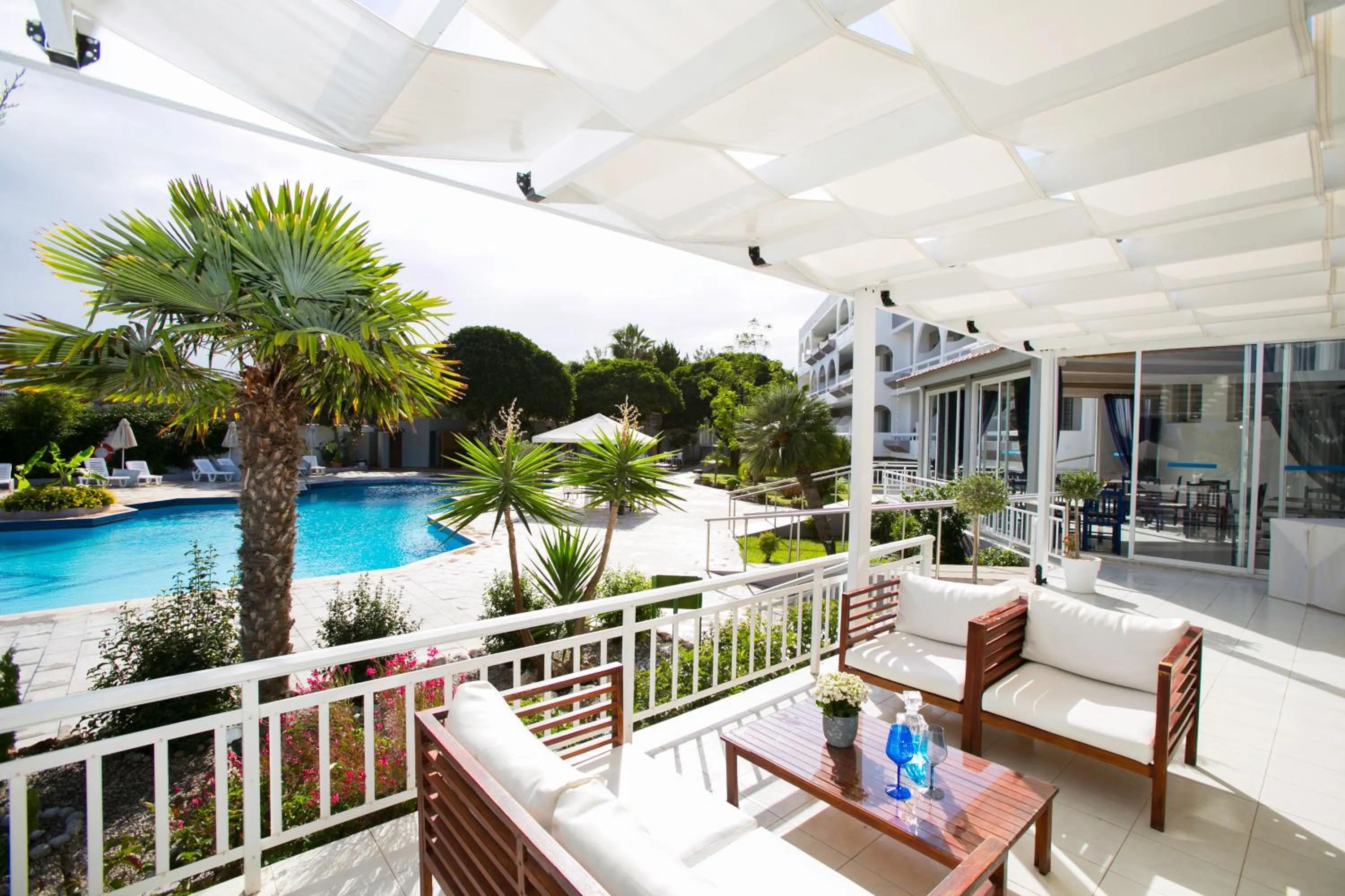 Balcony/Terrace in Happy Days Hotel, Adults Only