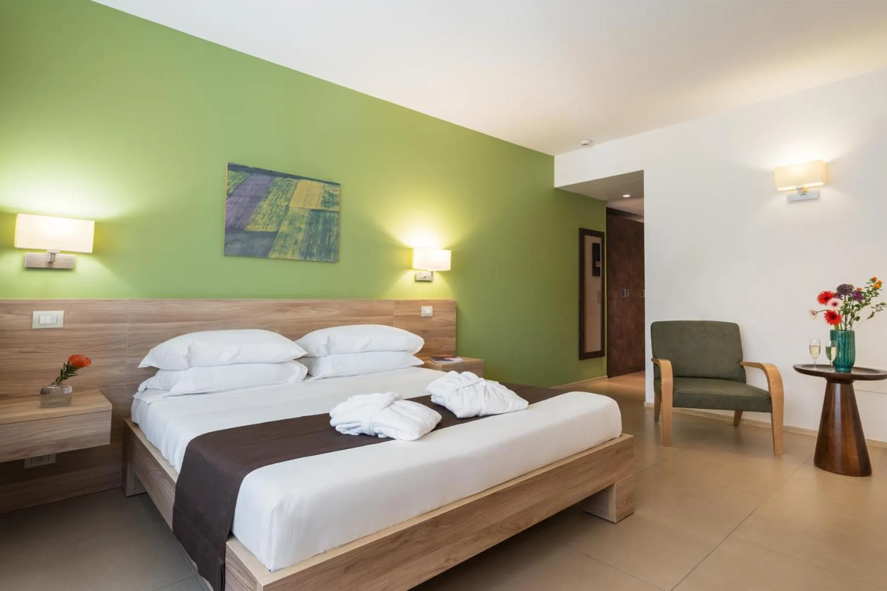 Bedroom, Bed in Hotel Dimorae Rooms and Suites - Apartments