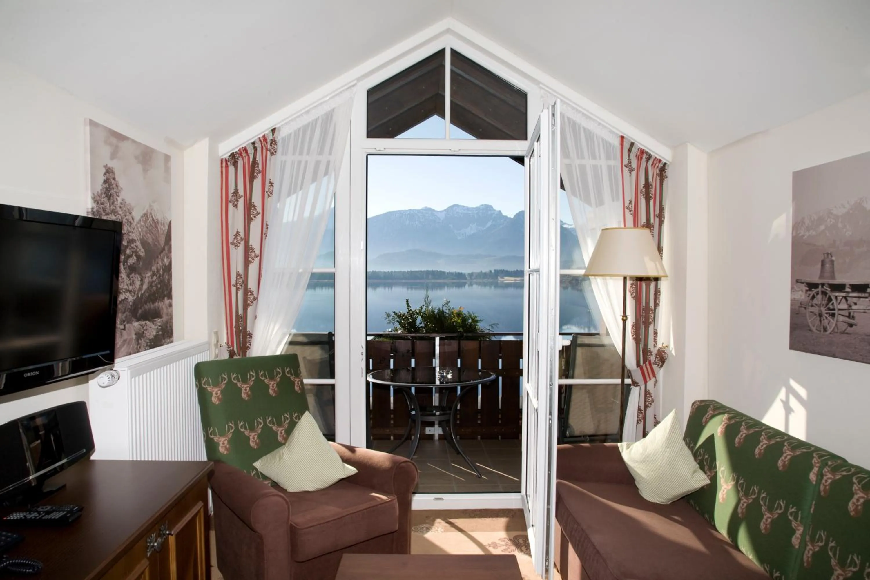 Living room in Seehotel Hartung & Ferienappartements