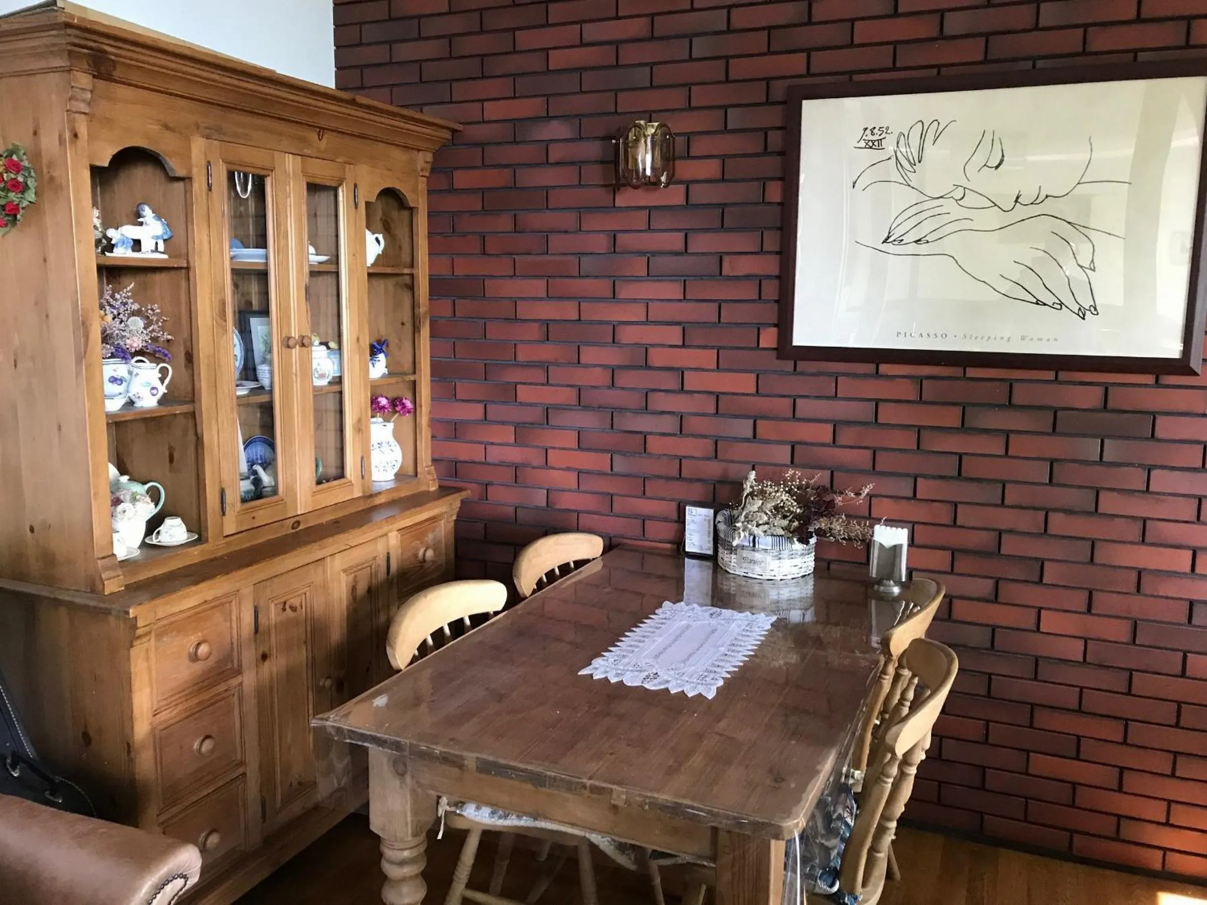 Communal lounge/ TV room in Guesthouse Kreutzer