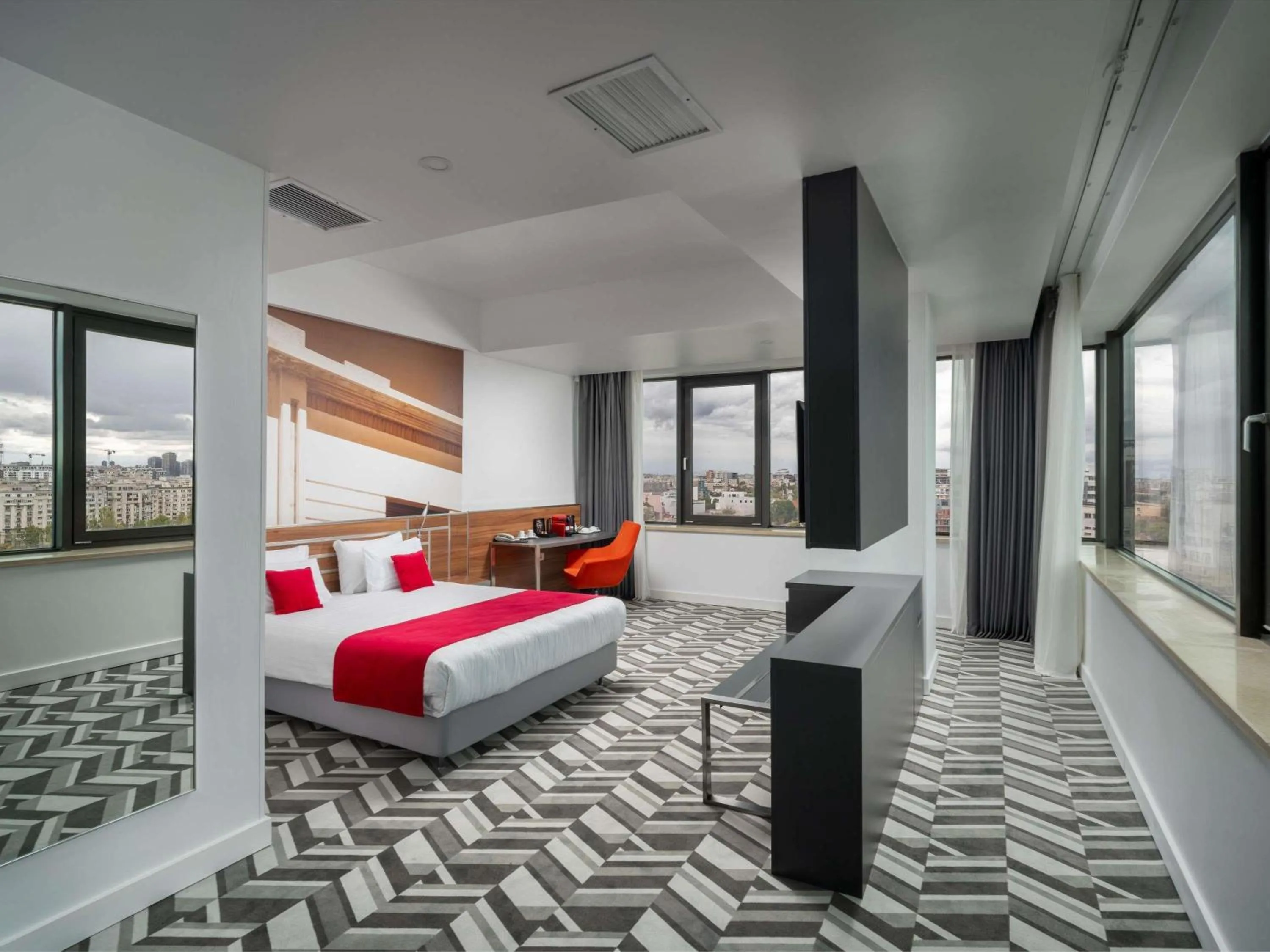 Bedroom, Bed in Mercure Bucharest Unirii