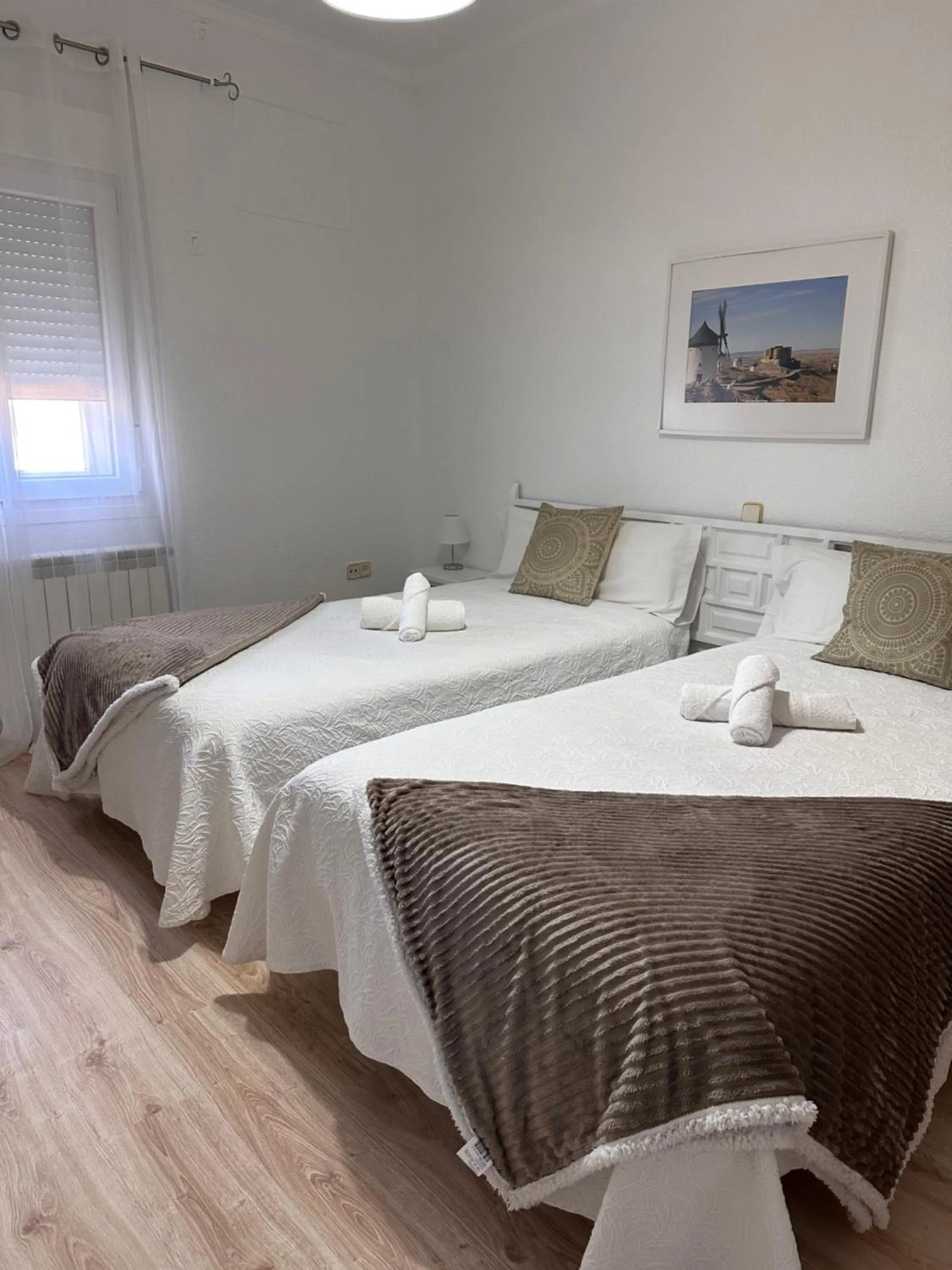 Bed in Hotel Consuegra