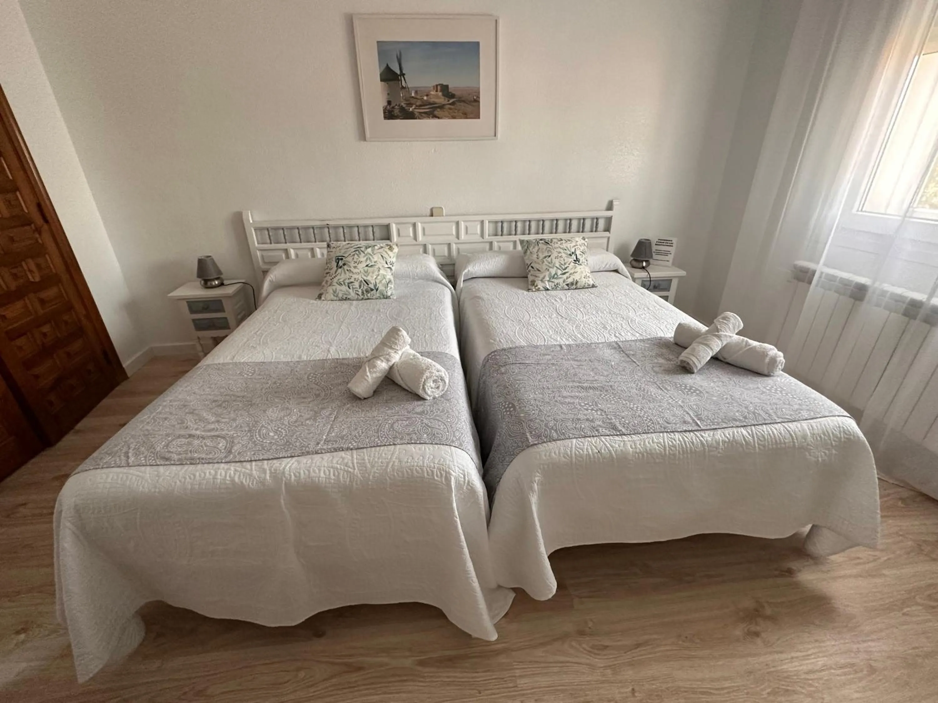 Bed in Hotel Consuegra