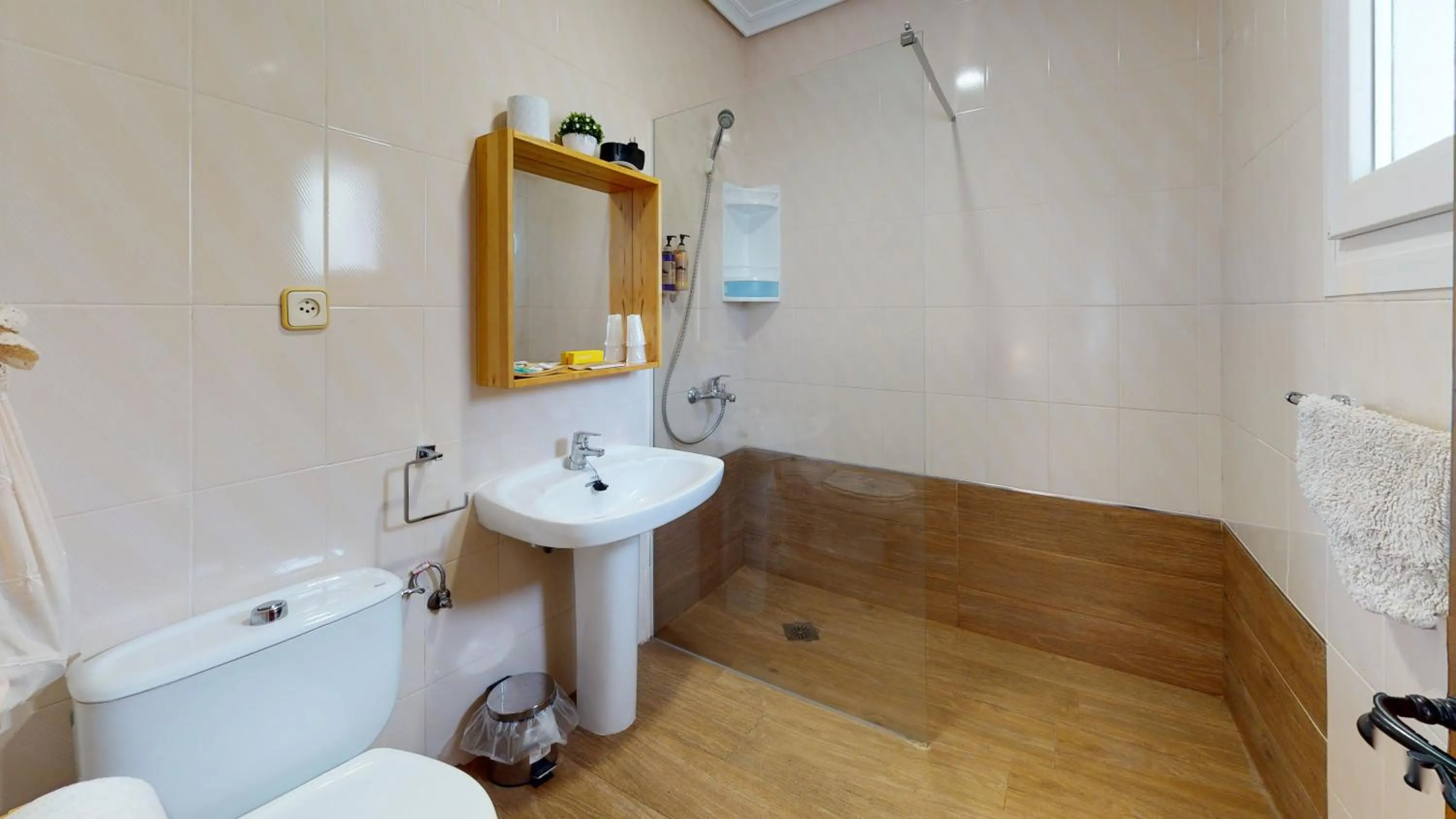 Shower in Hotel Consuegra