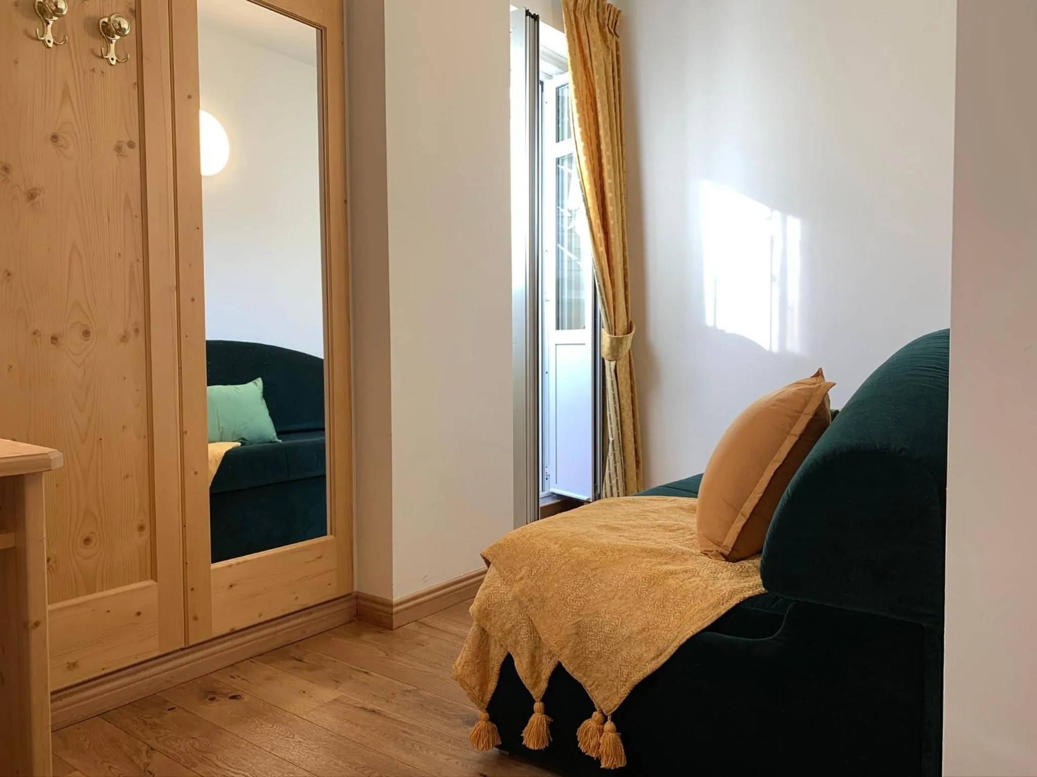 Bed in Hotel Serena Cortina