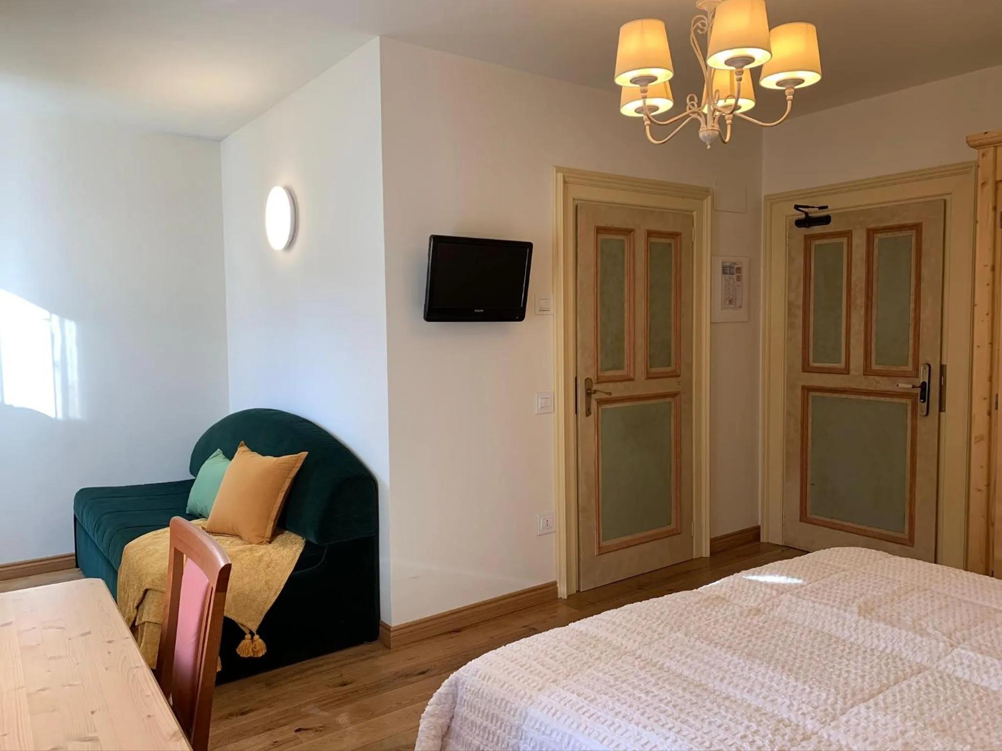 Bed in Hotel Serena Cortina