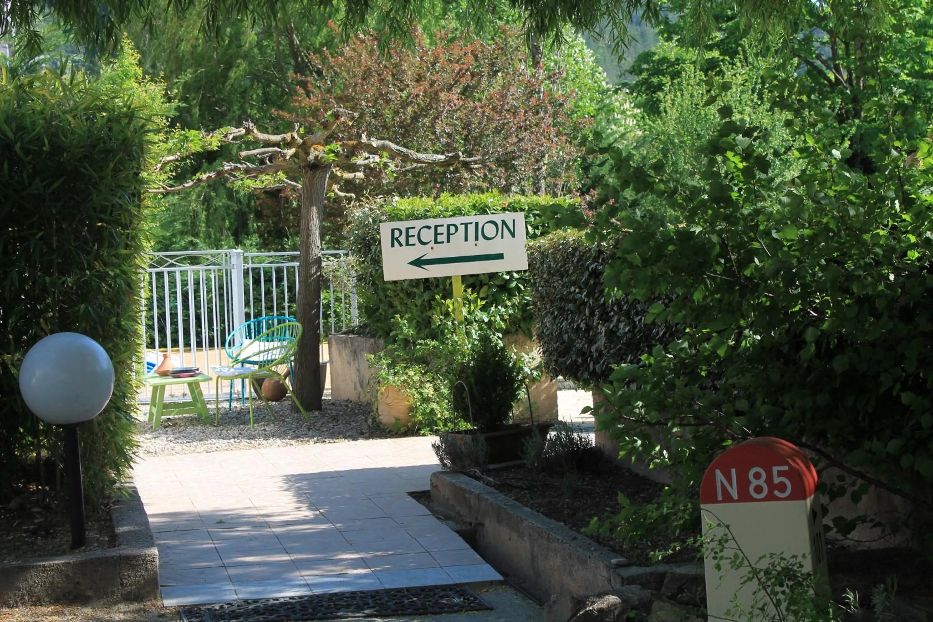 Patio in Les Canyons du Verdon