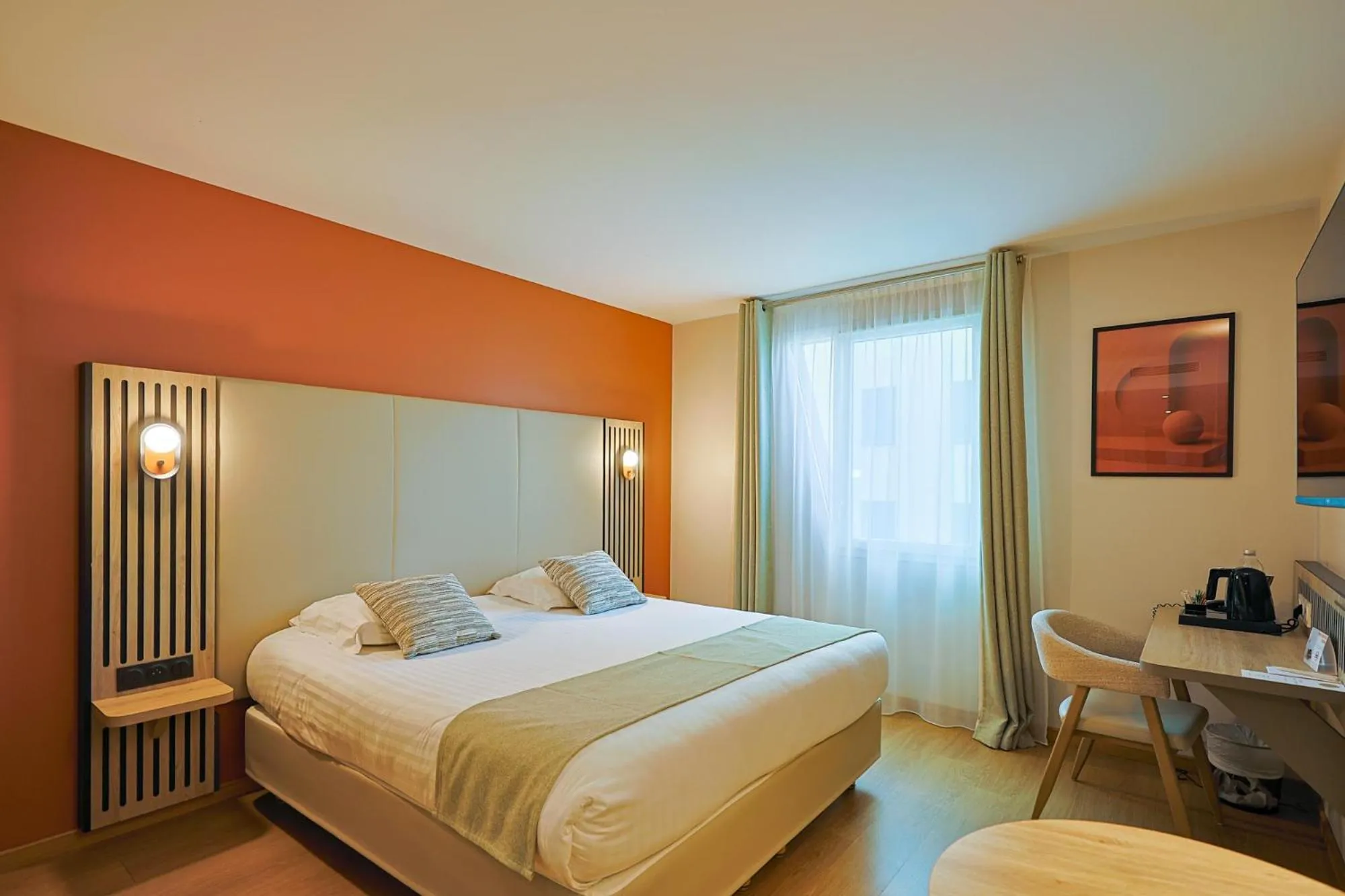 Bedroom, Bed in Seven Urban Suites Nantes Centre