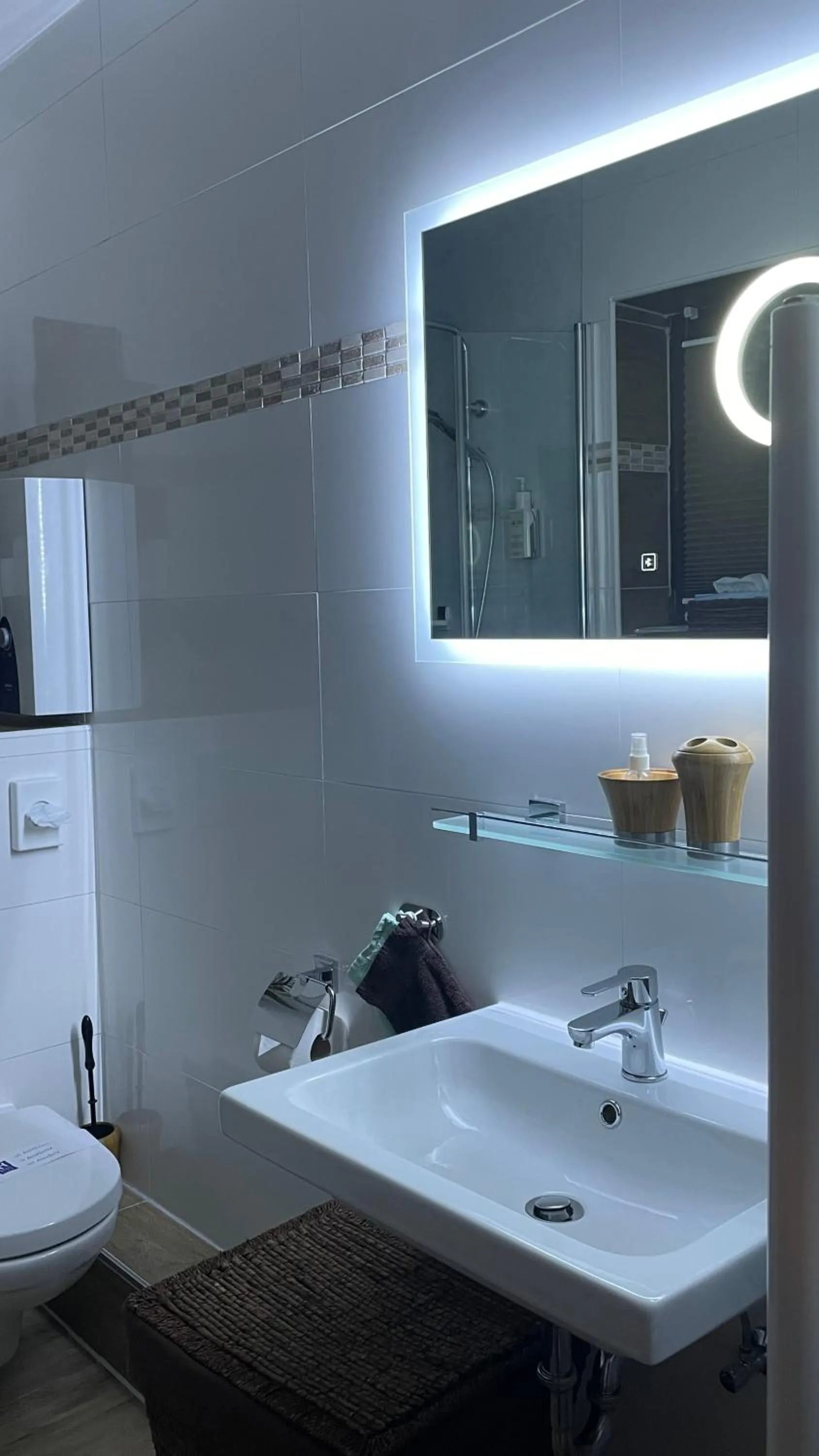 Bathroom in Landhotel Grimmeblick