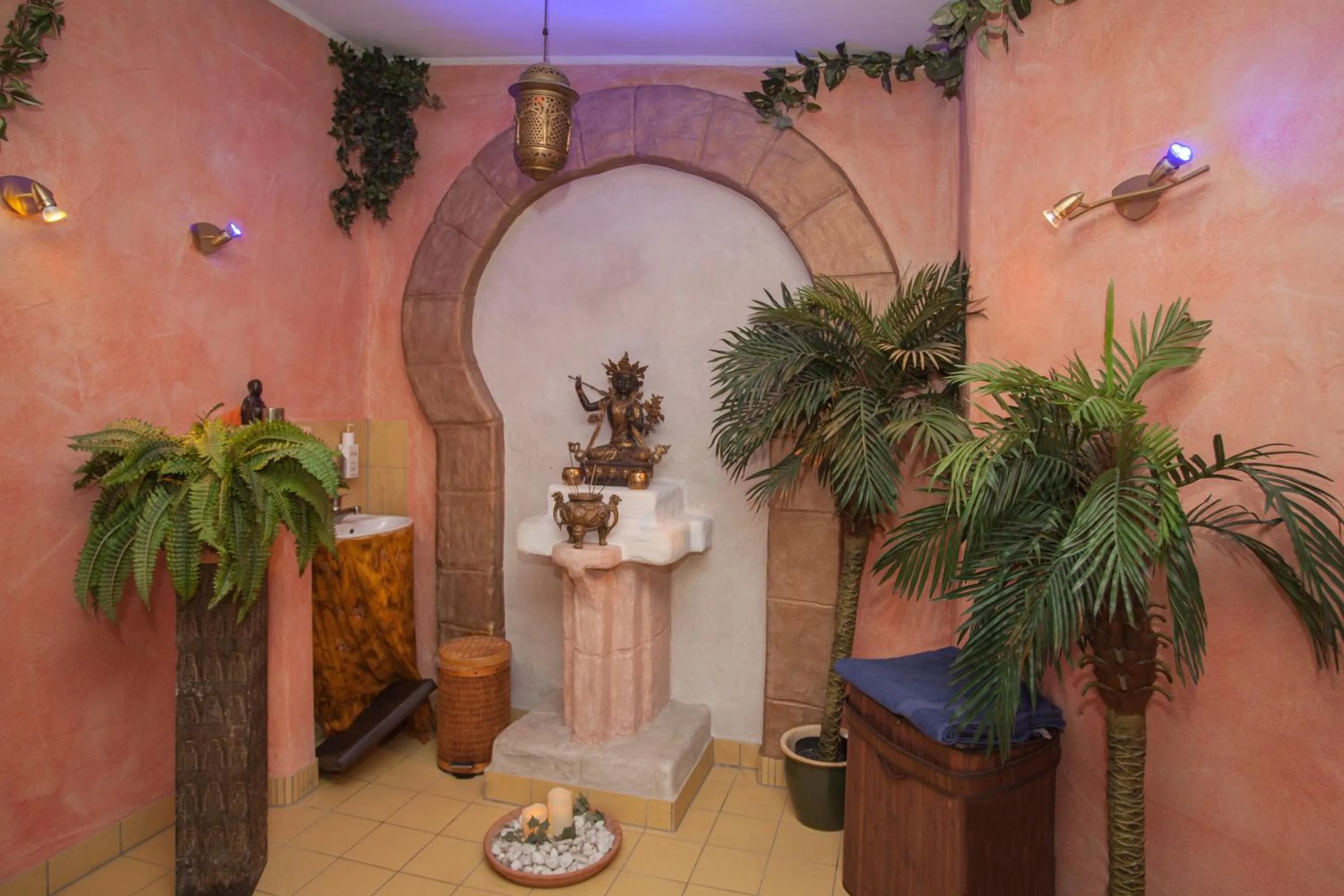 Spa and wellness centre/facilities in Landhotel Grimmeblick