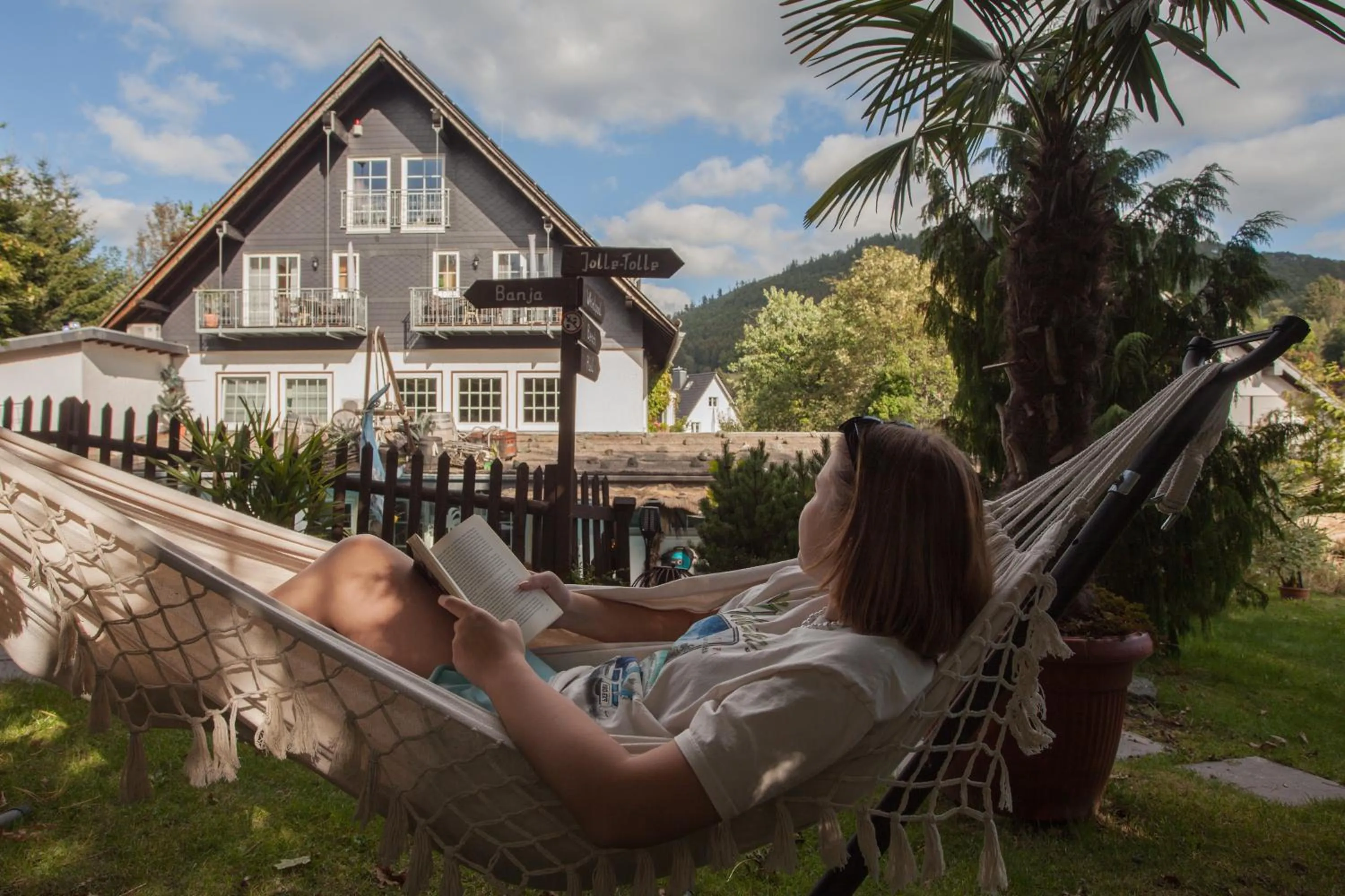 Property building in Landhotel Grimmeblick