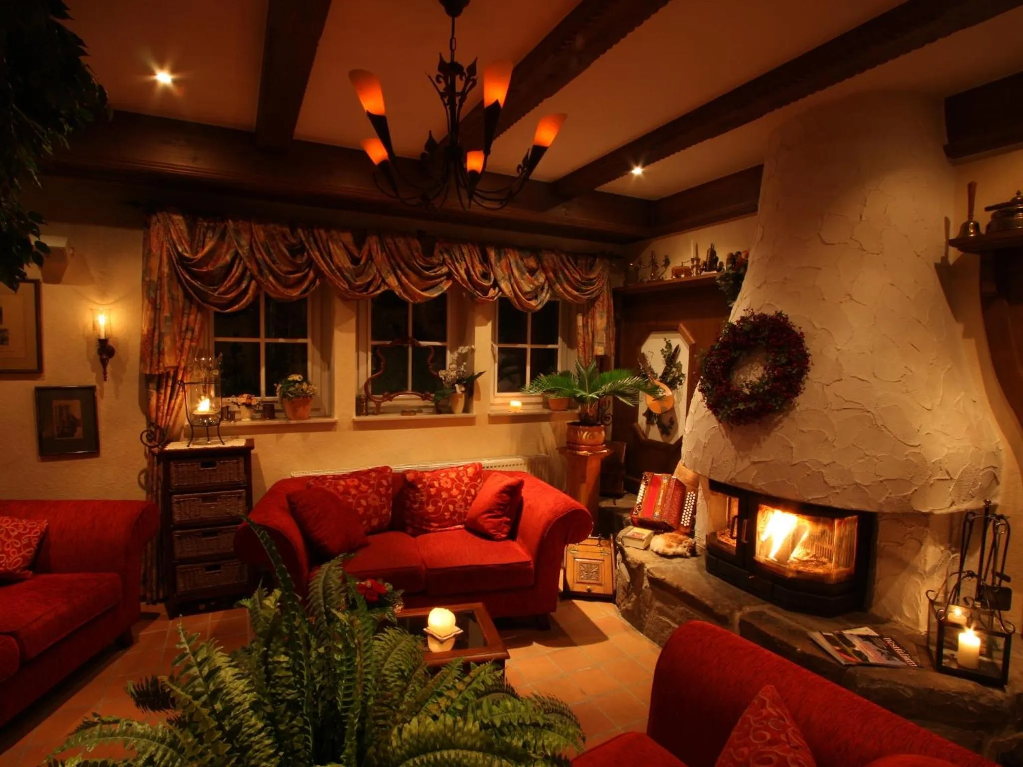 Lobby or reception in Landhotel Grimmeblick