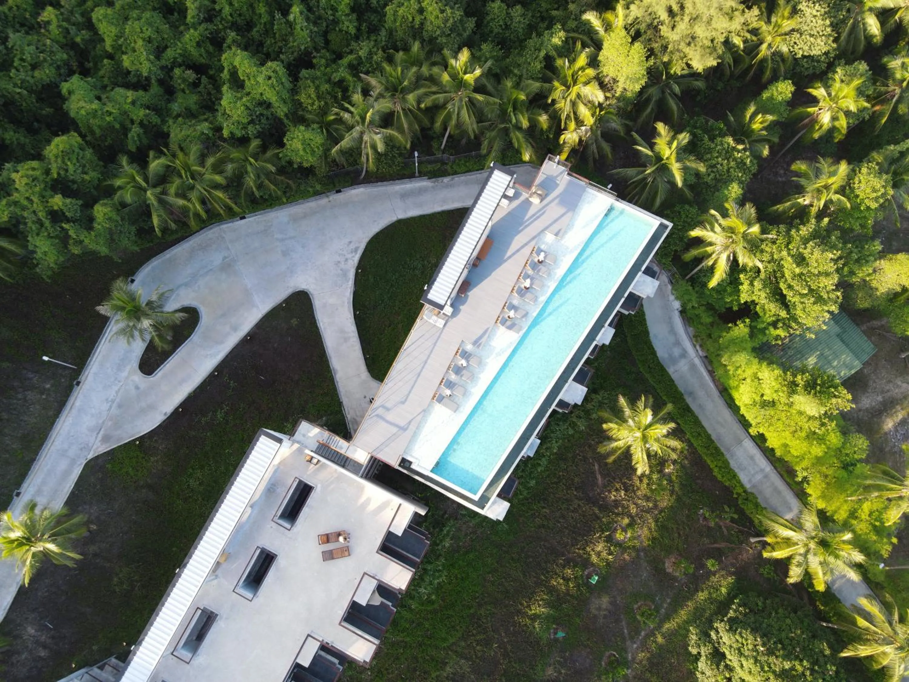 Bird's eye view in Varivana Resort Koh Phangan, The Centara Collection