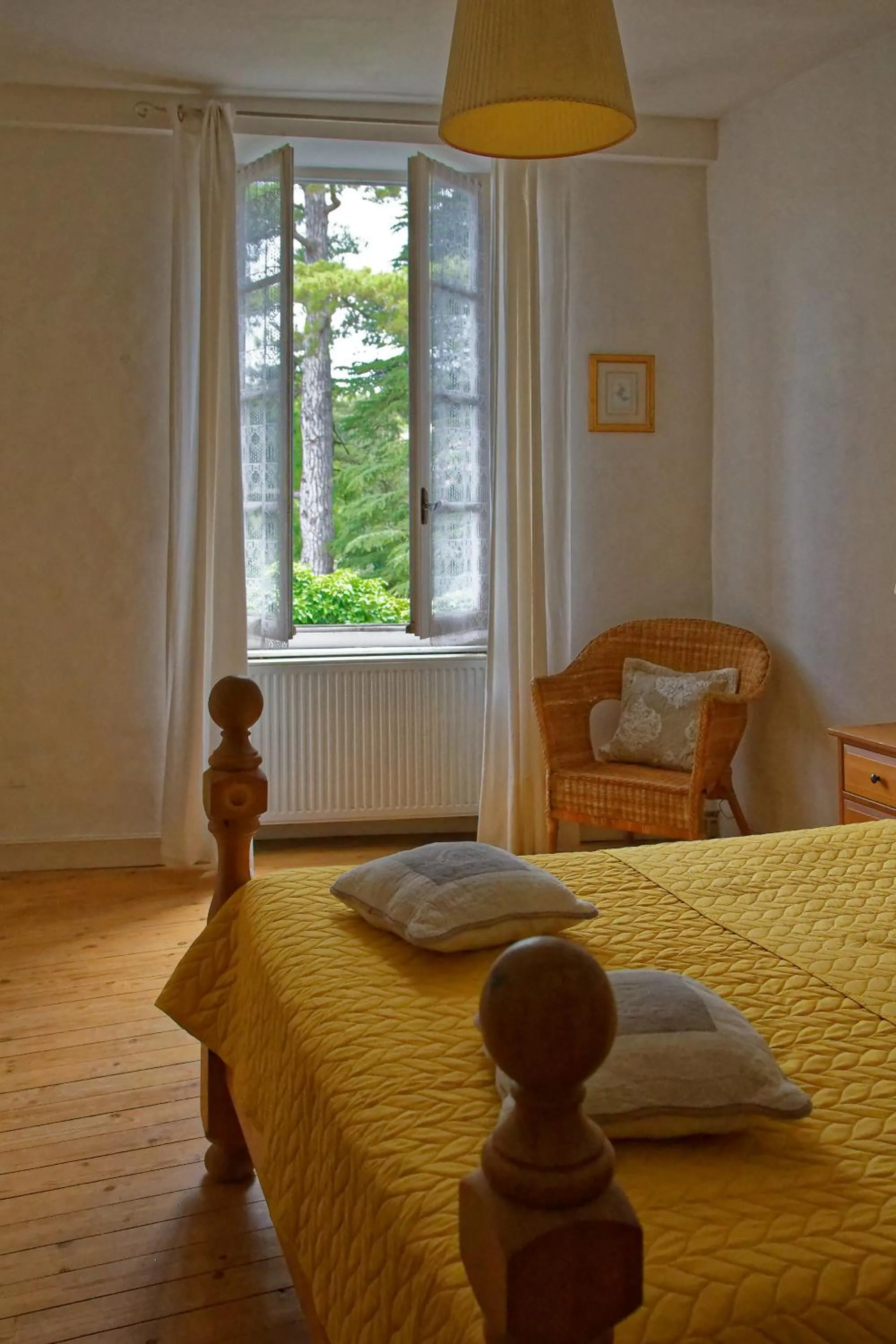 Garden view, Bed in Maison Rives - Village du Livre de Montolieu