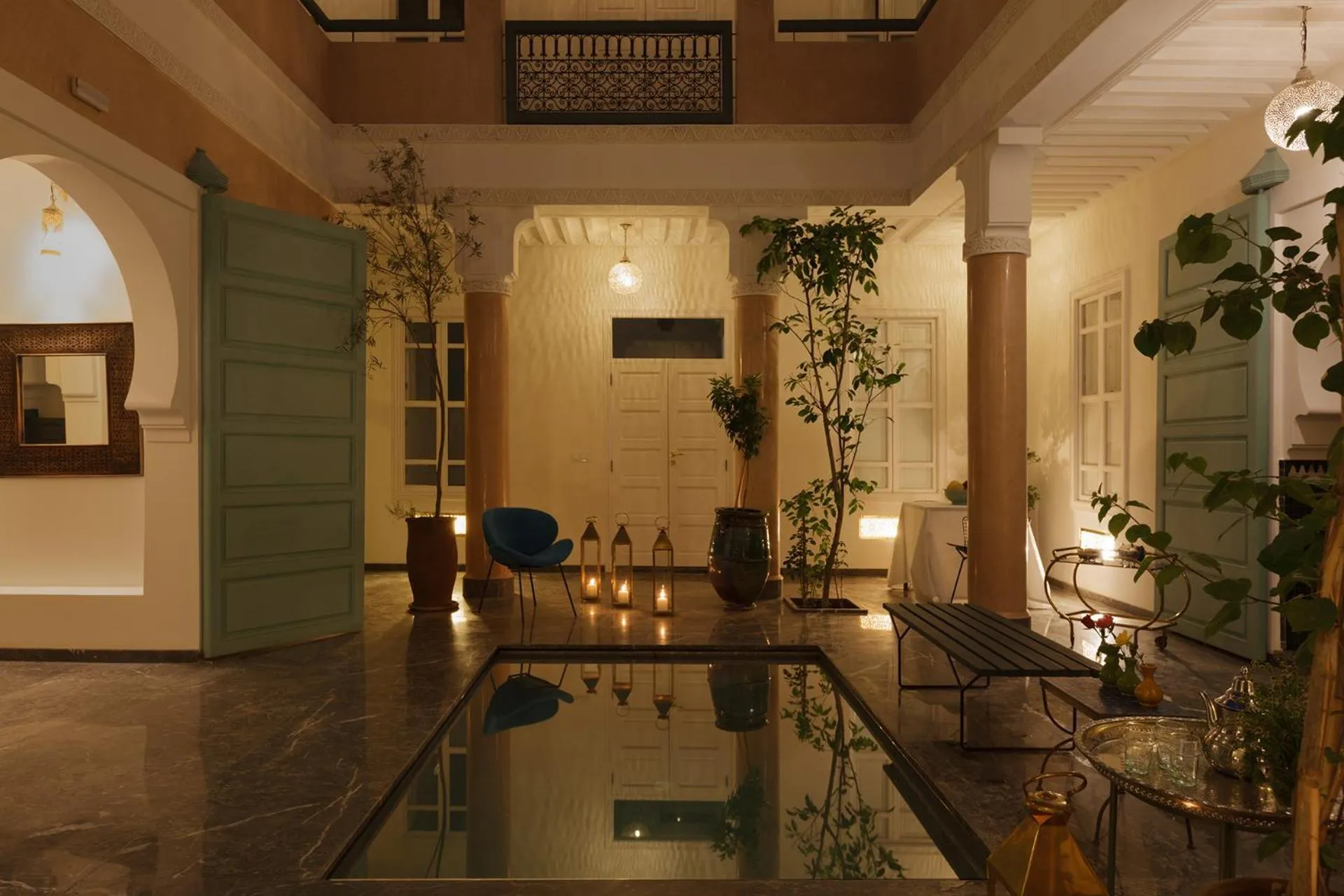 Patio in Riad Albatoul