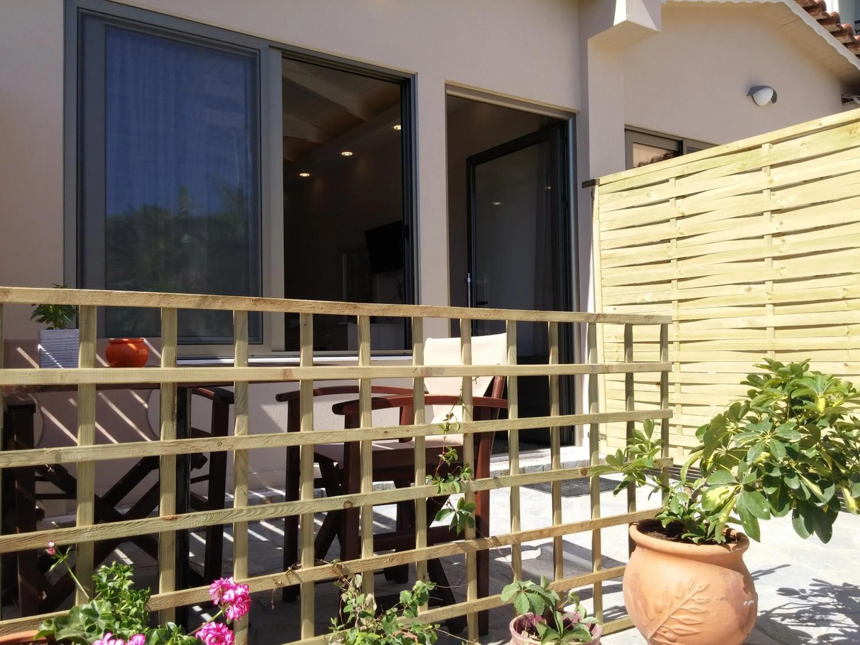 Balcony/Terrace in Anetis Beach Hotel