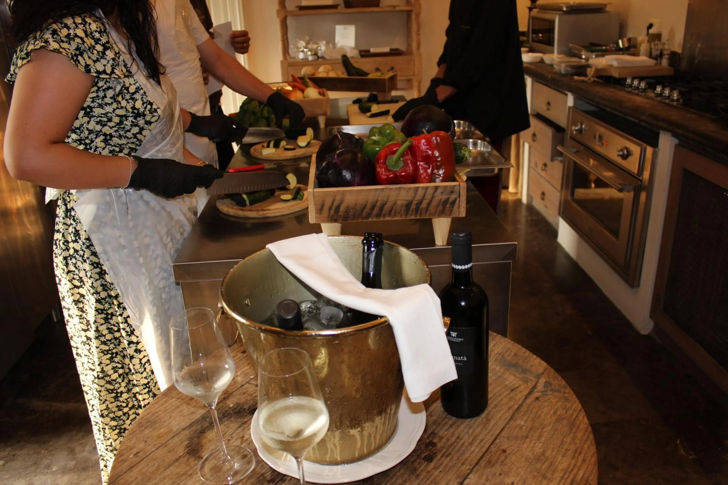 Food in Castello Camemi