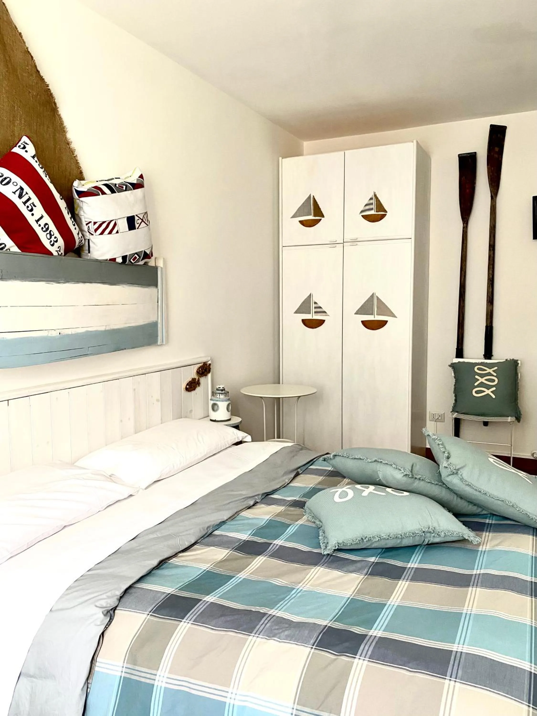 Bed in Enjoy Ledro B&B