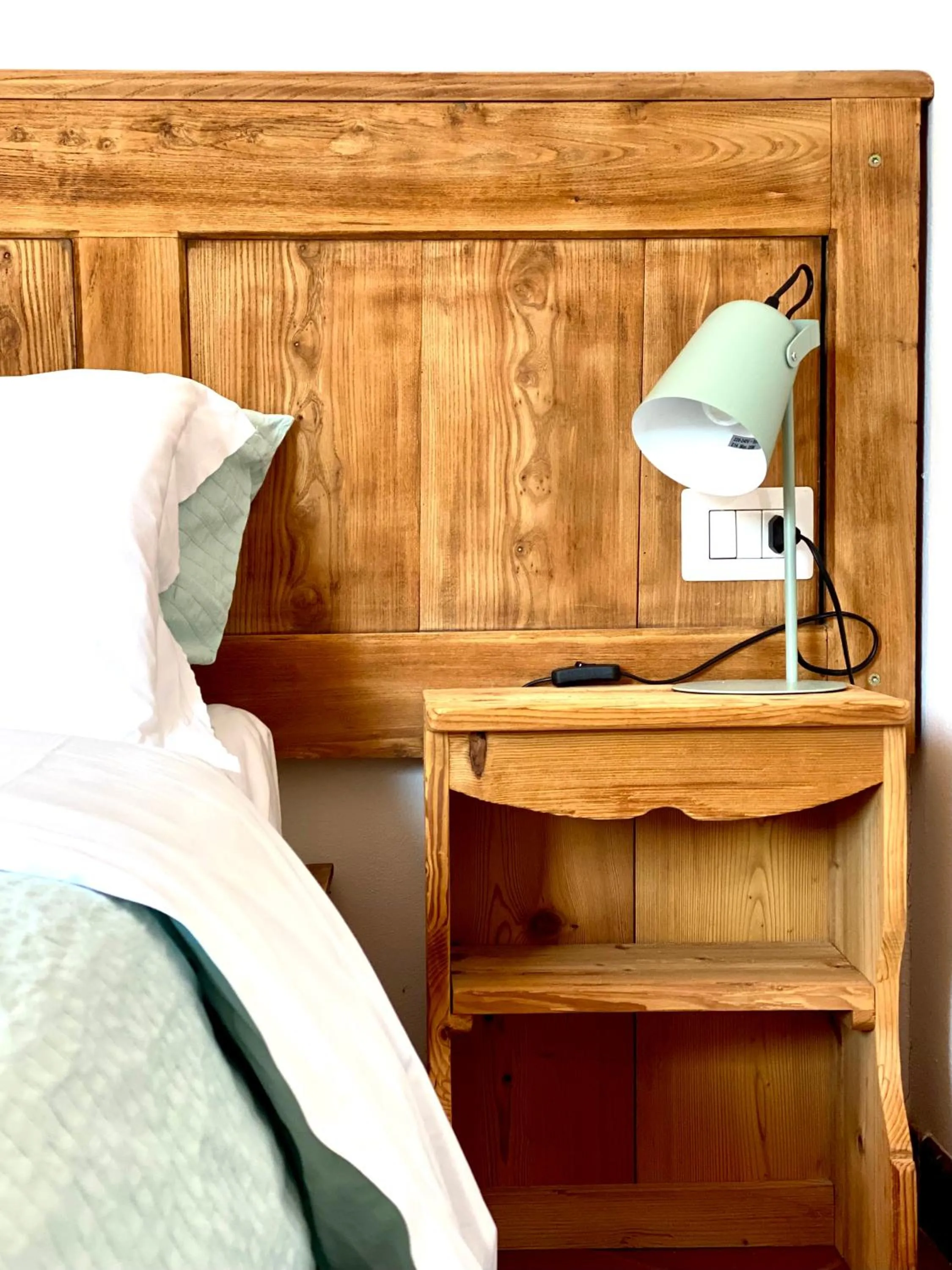 Bed in Enjoy Ledro B&B