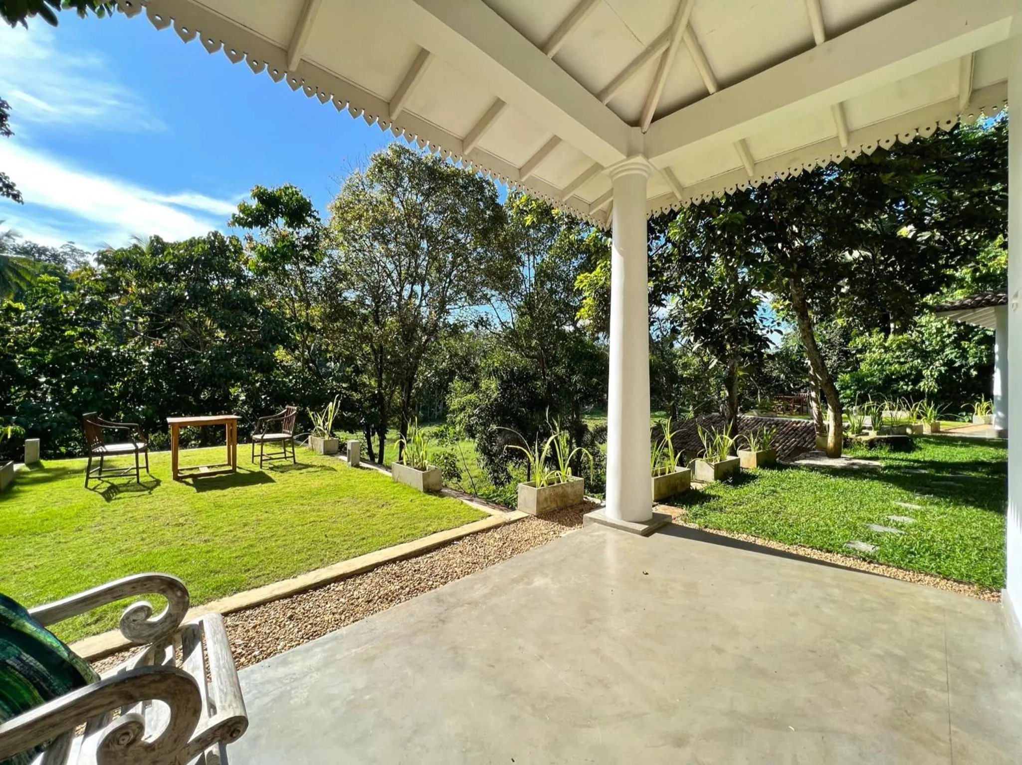 Balcony/Terrace in The Jungle Loft Galle