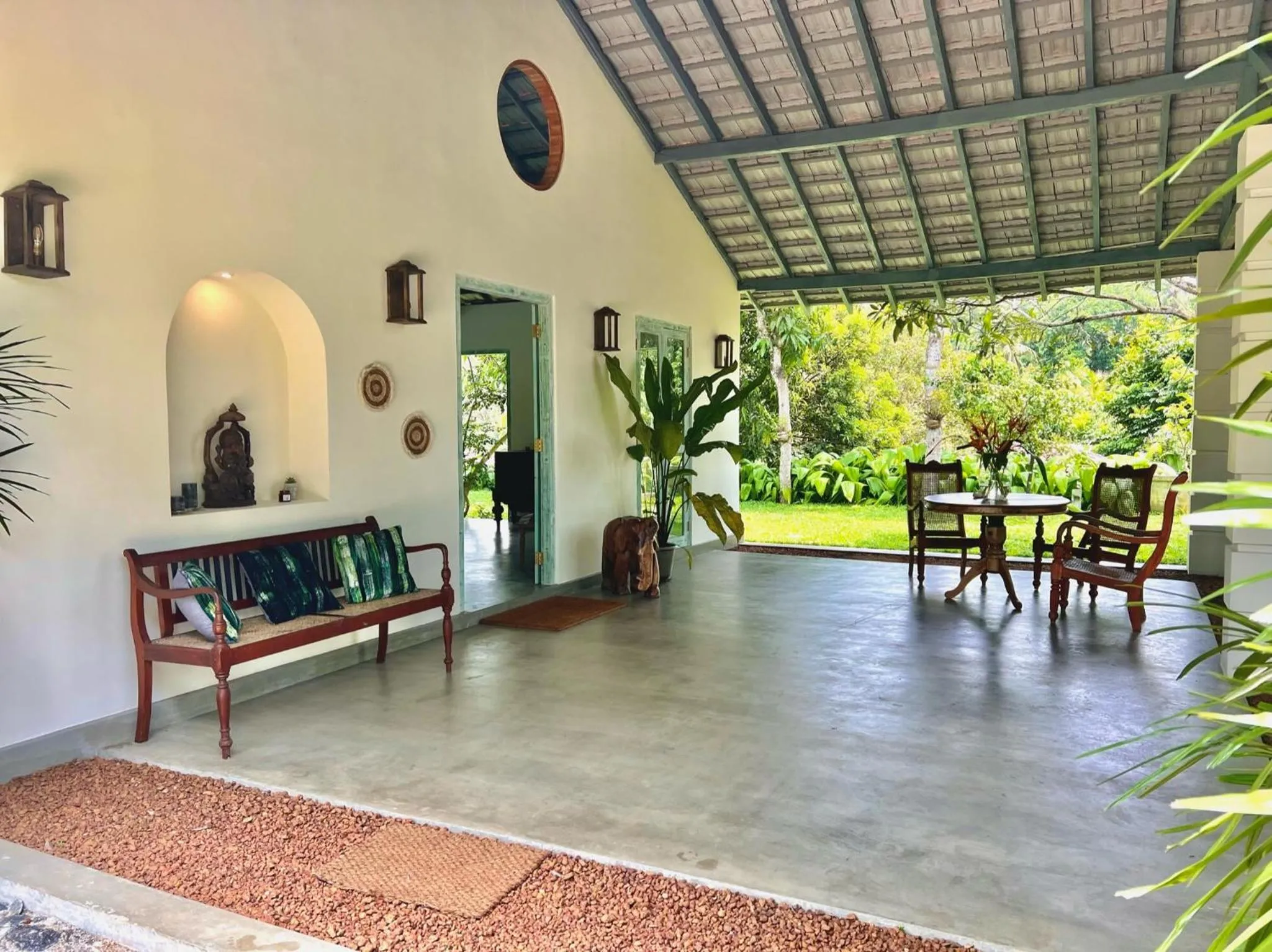 Lobby or reception in The Jungle Loft Galle