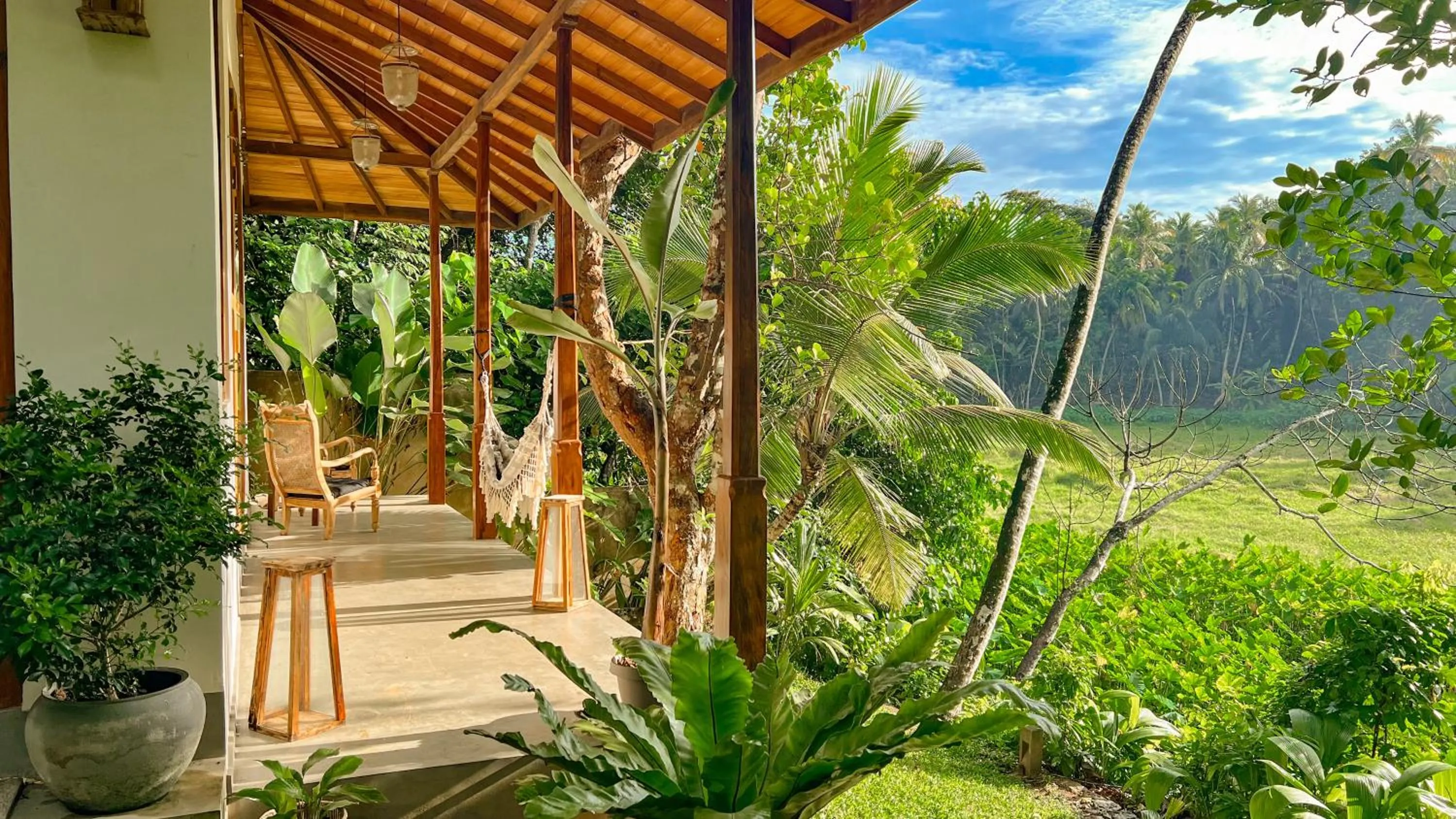 Natural landscape in The Jungle Loft Galle