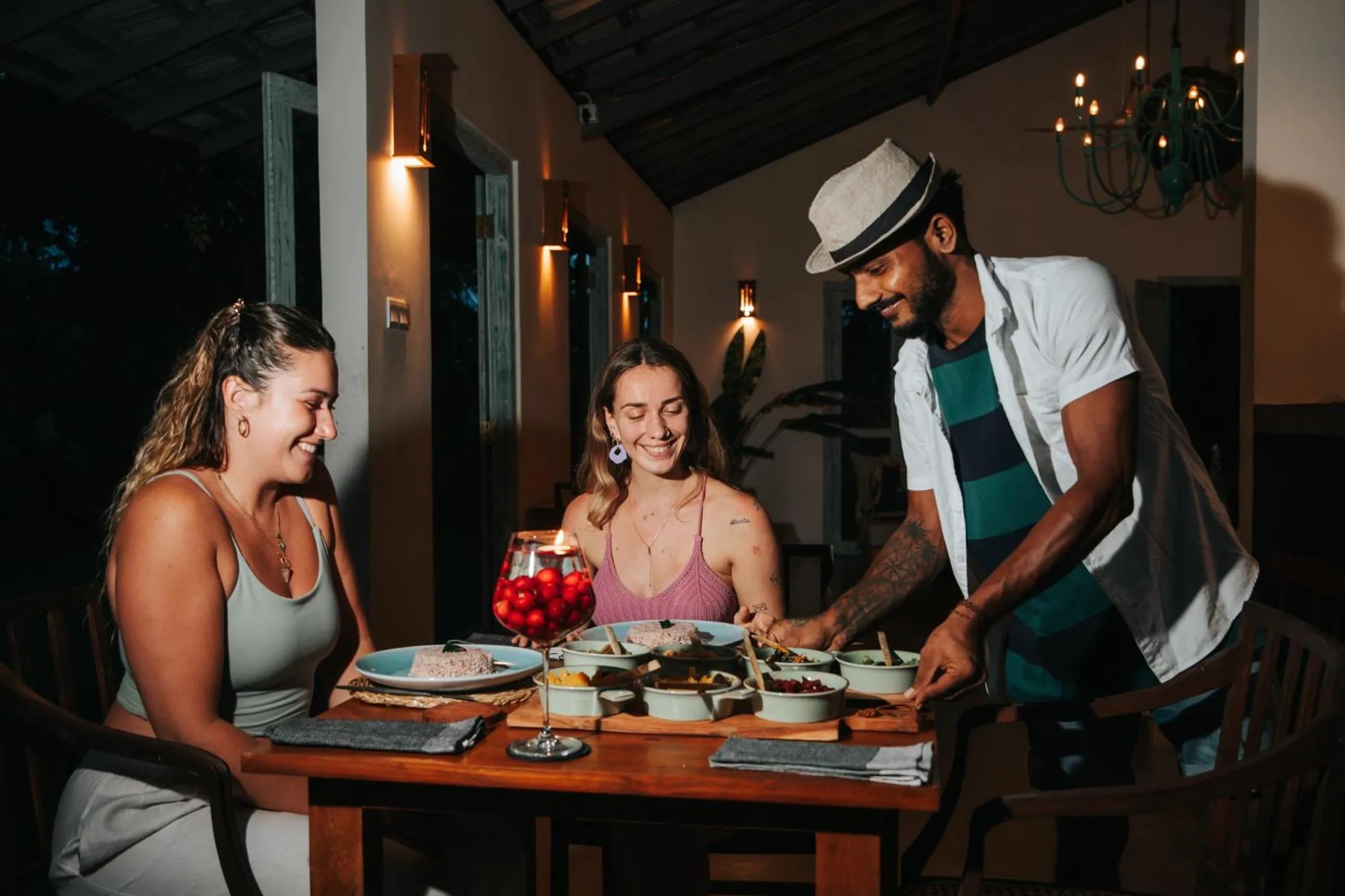 Restaurant/places to eat in The Jungle Loft Galle