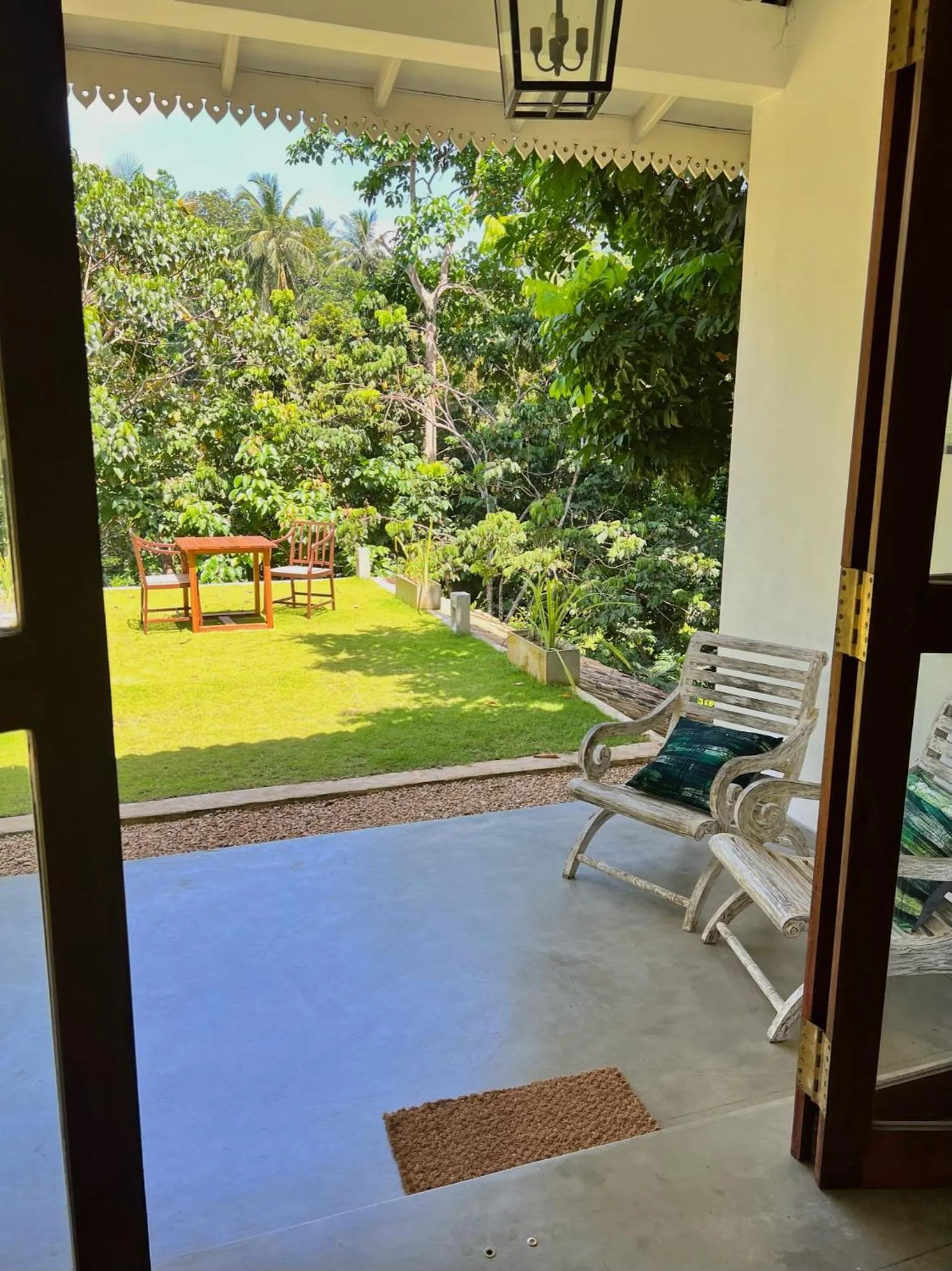 Balcony/Terrace in The Jungle Loft Galle