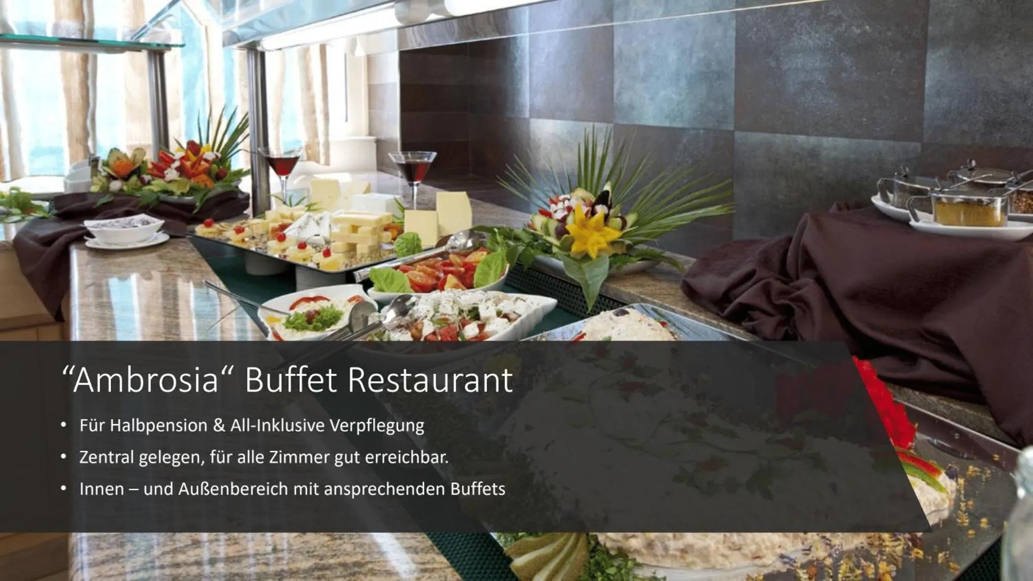 Restaurant/places to eat in Natura Park Village Hotel & Spa