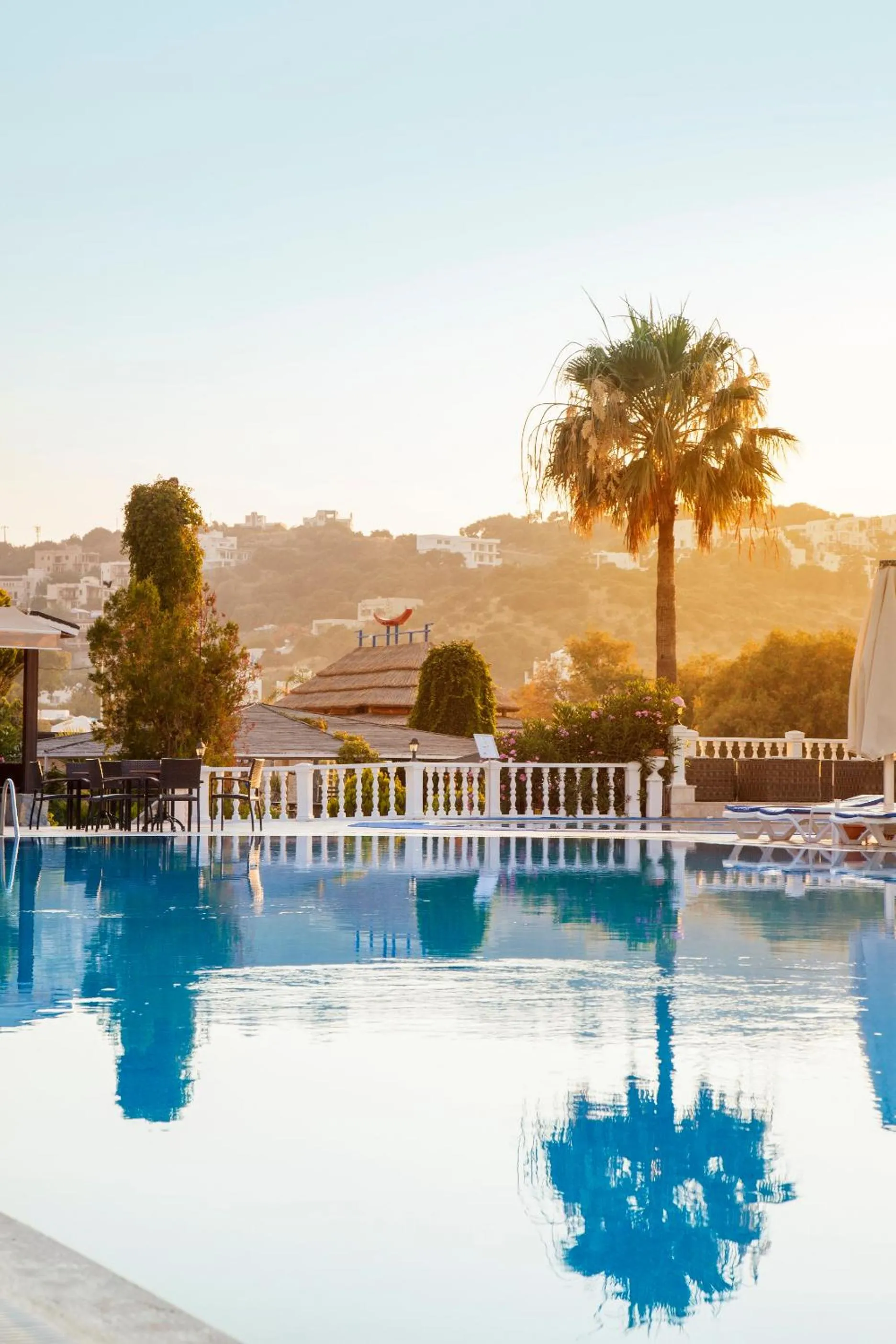 Pool view in Golden Age Hotel Yalıkavak Bodrum