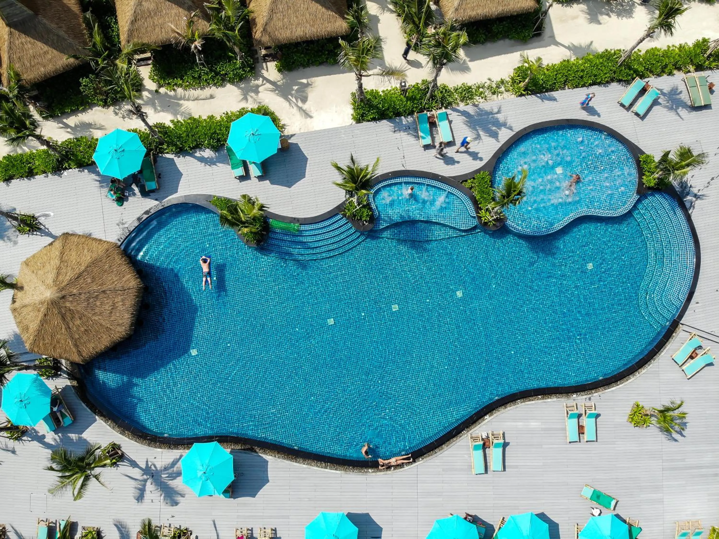 Bird's eye view in Phi Phi CoCo Beach Resort