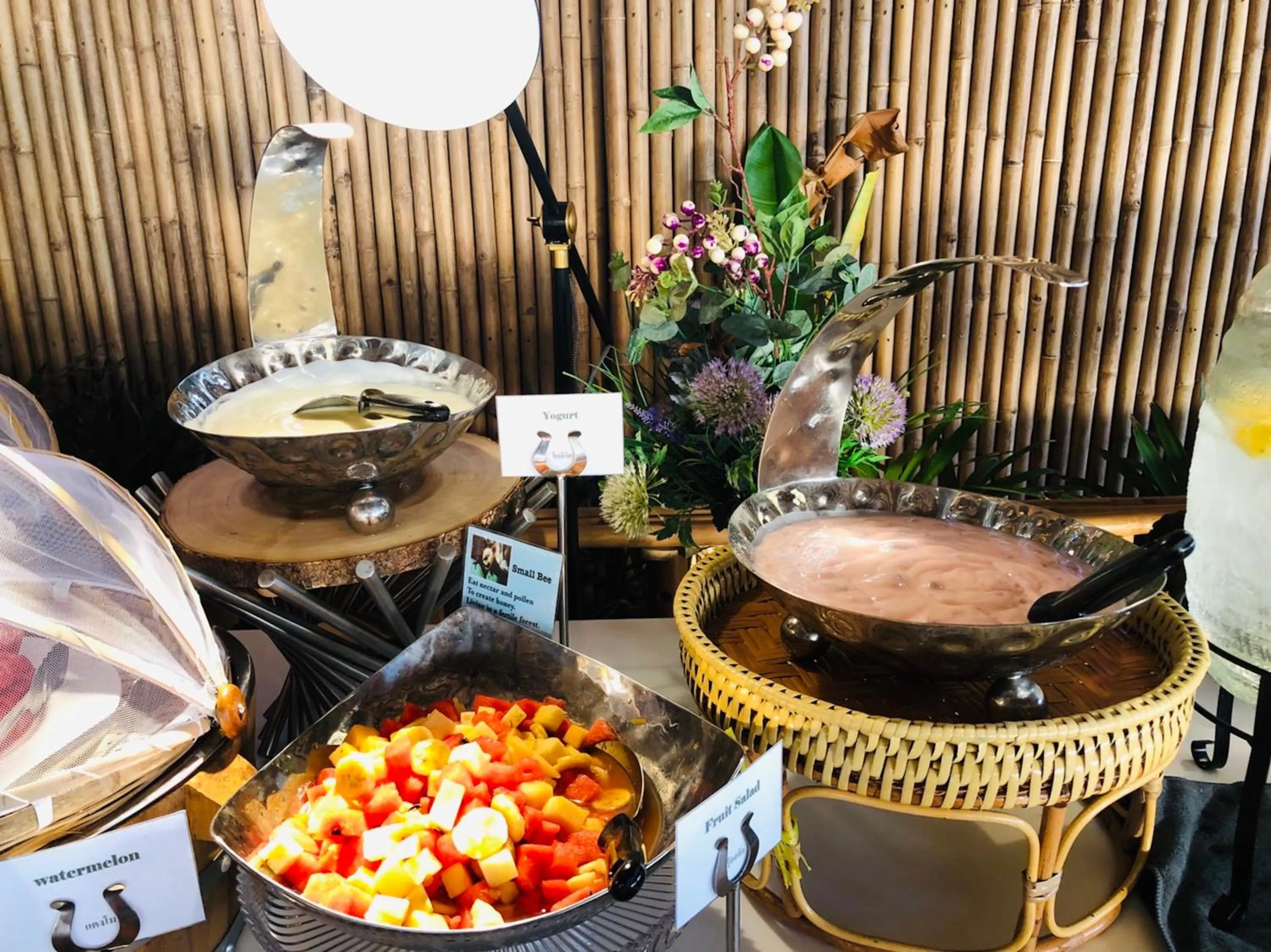 Buffet breakfast in Phi Phi CoCo Beach Resort